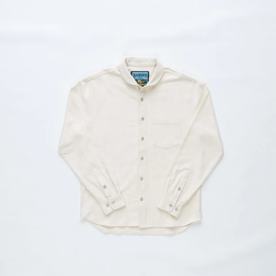 arniko-durga-hemd-birch-flannel-rundkragen-bio image 1