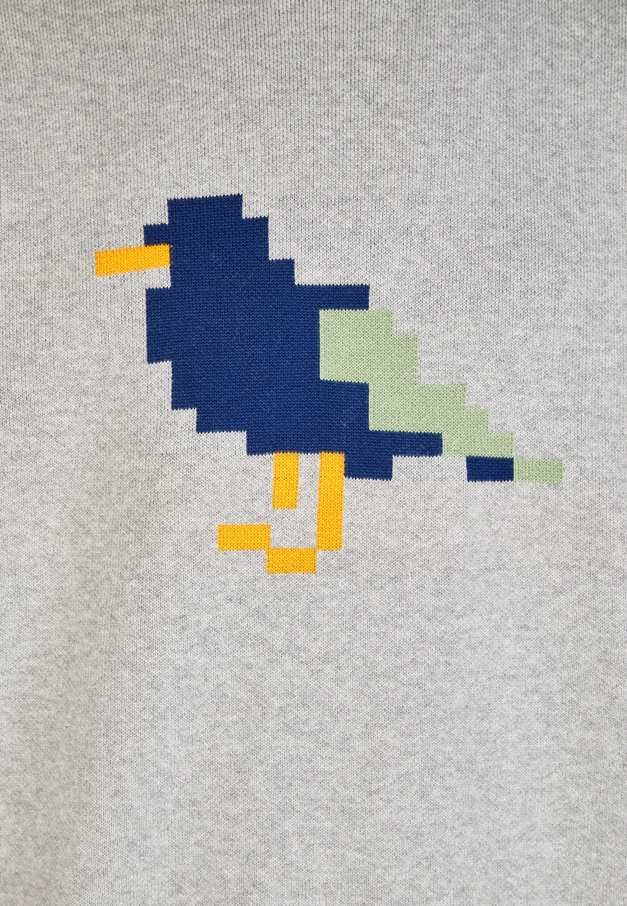 cleptomanicx-pixel-gull-crewneck-strickpullover-bio-gr-m image 7