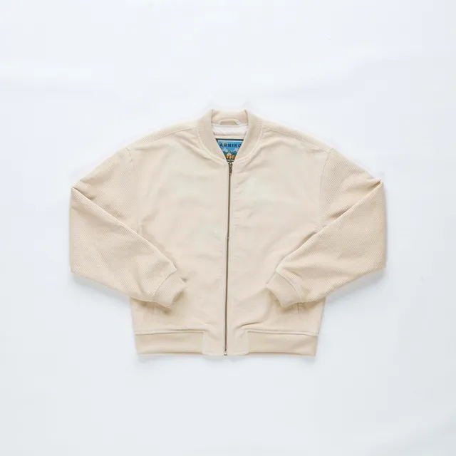 arniko-binam-jacke-beige-cord-bio-baumwolle-unisex image 1