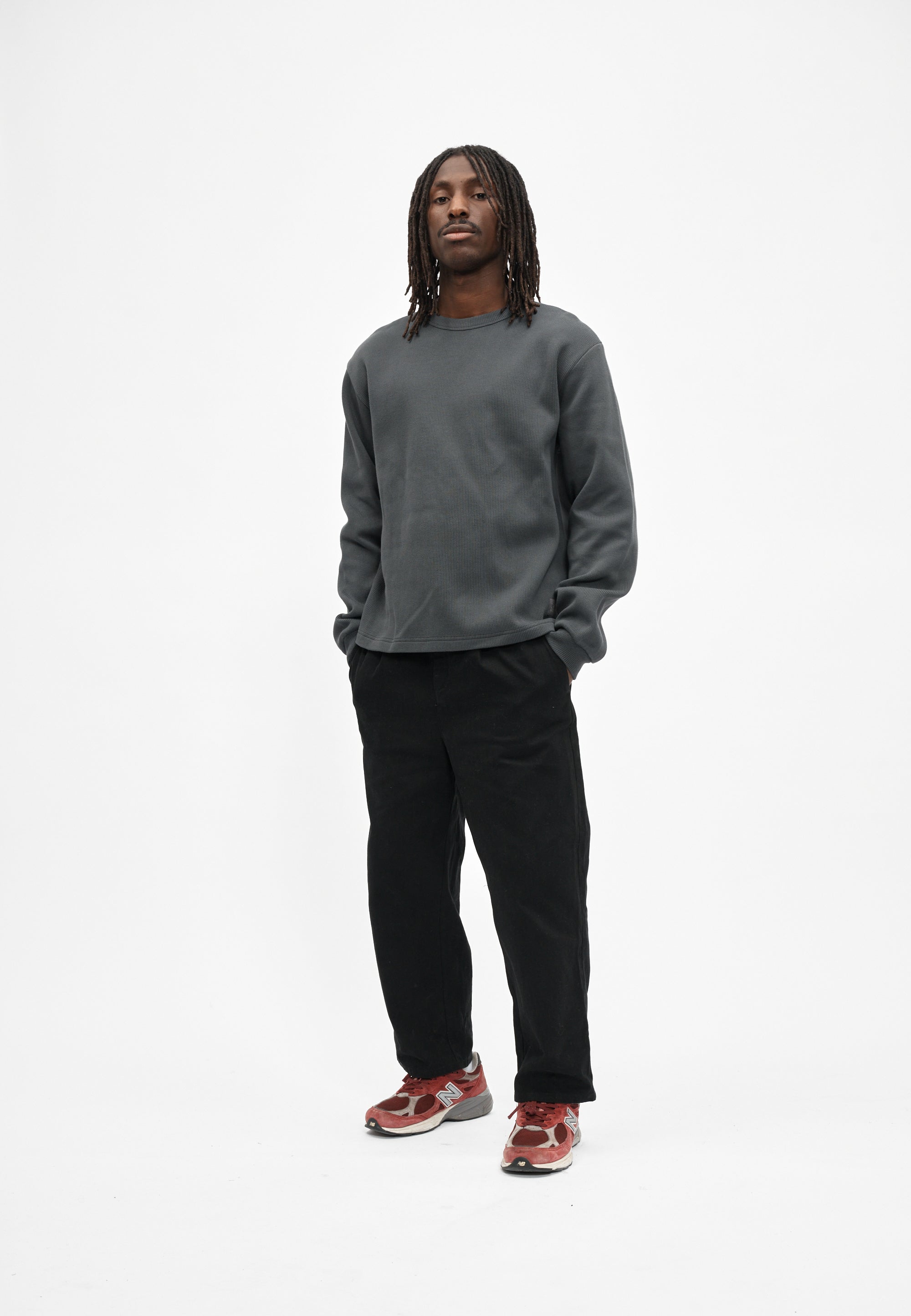 cleptomanicx-double-crewneck-sweatshirt-bio-baumwolle-basic image 5