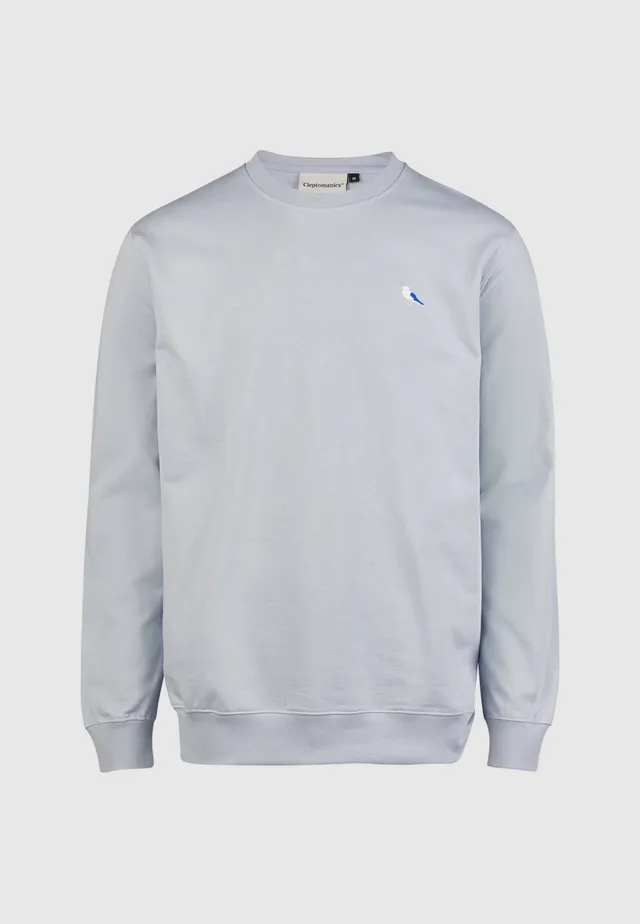 cleptomanicx-embro-gull-regular-crewneck-sweatshirt-bio-3 image 1