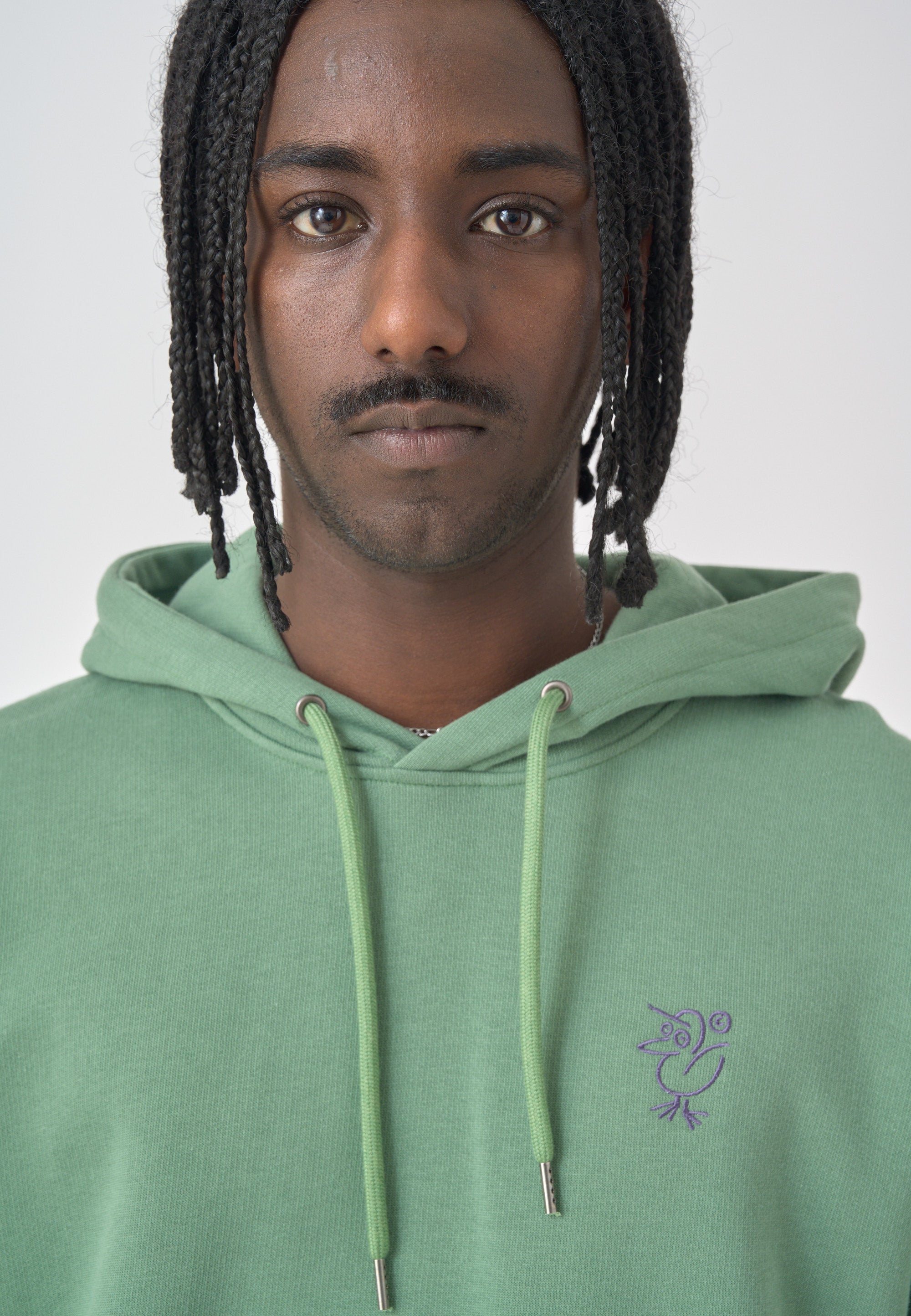 cleptomanicx-sketch-gull-boxy-hoodie-bio-baumwolle image 2