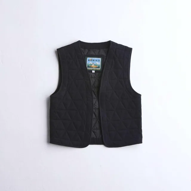 arniko-zoi-weste-black-denim-bio-baumwolle-damen image 1