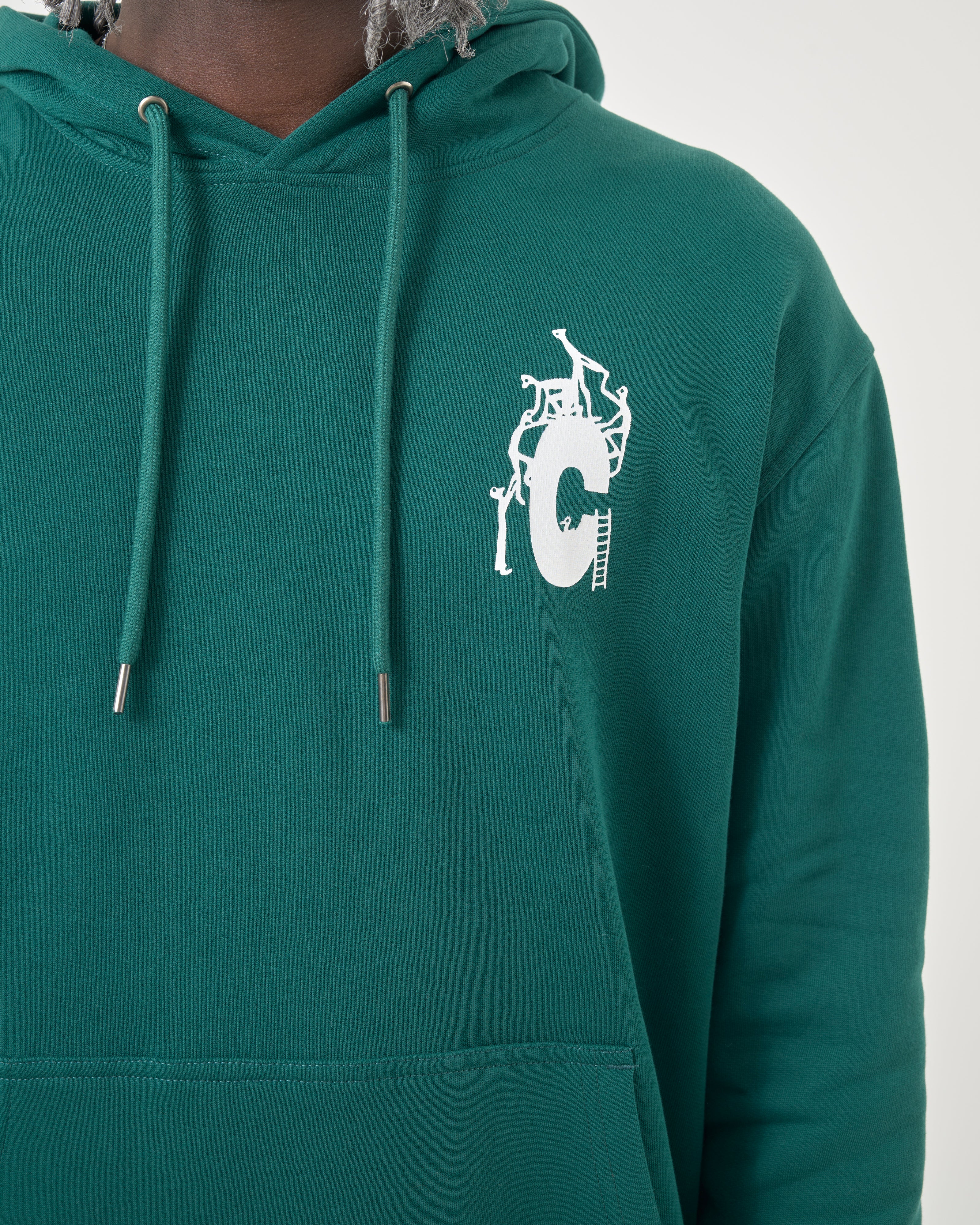 cleptomanicx-collective-graphic-hooded-hoodie-m-biobaumwolle image 6
