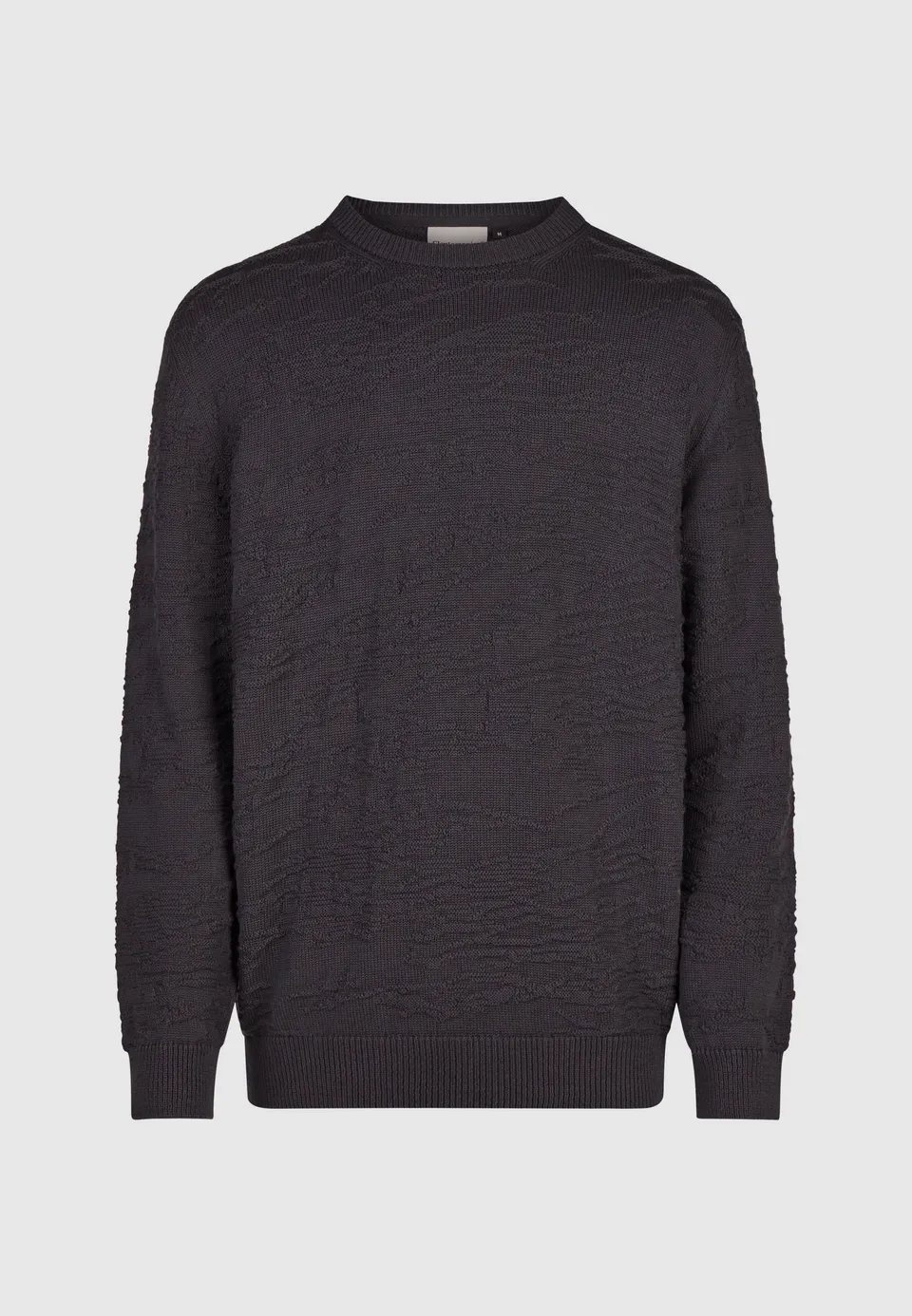 cleptomanicx-windy-knit-strickpullover-biobaumwolle-muster image 1