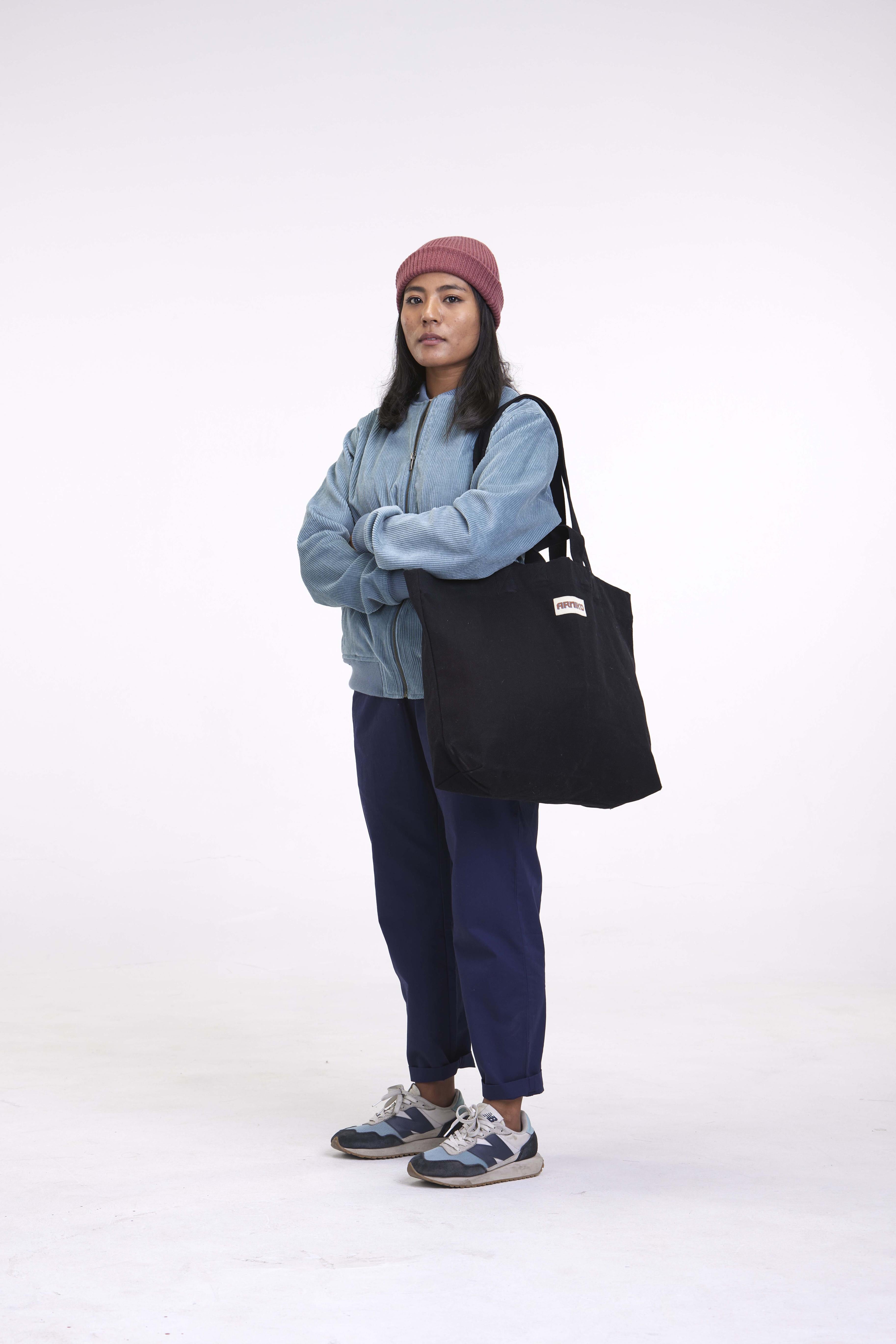 arniko-binam-jacke-cobalt-cord-unisex-bio-baumwolle image 5