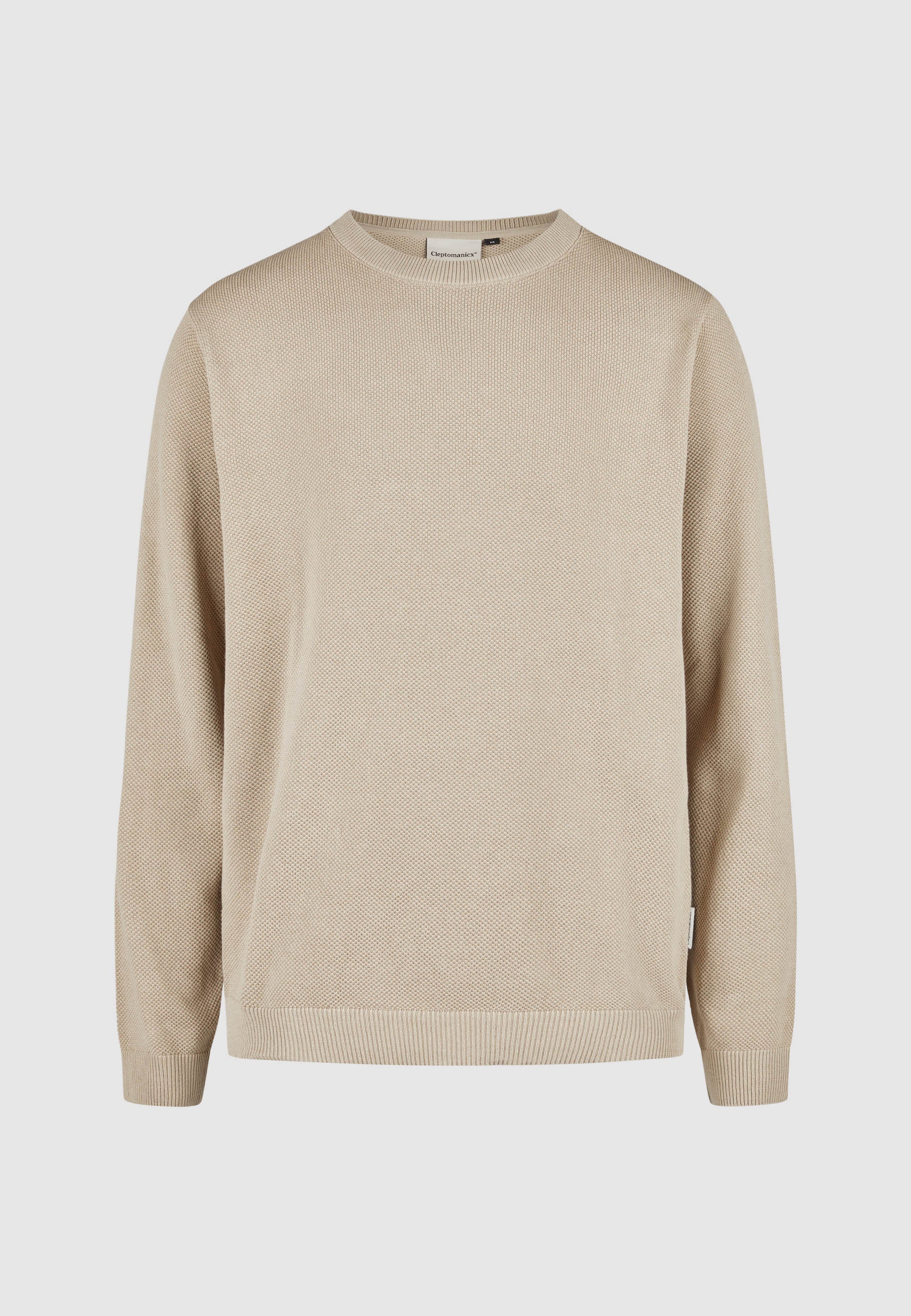 cleptomanicx-grower-knit-pullover-biobaumwolle image 1