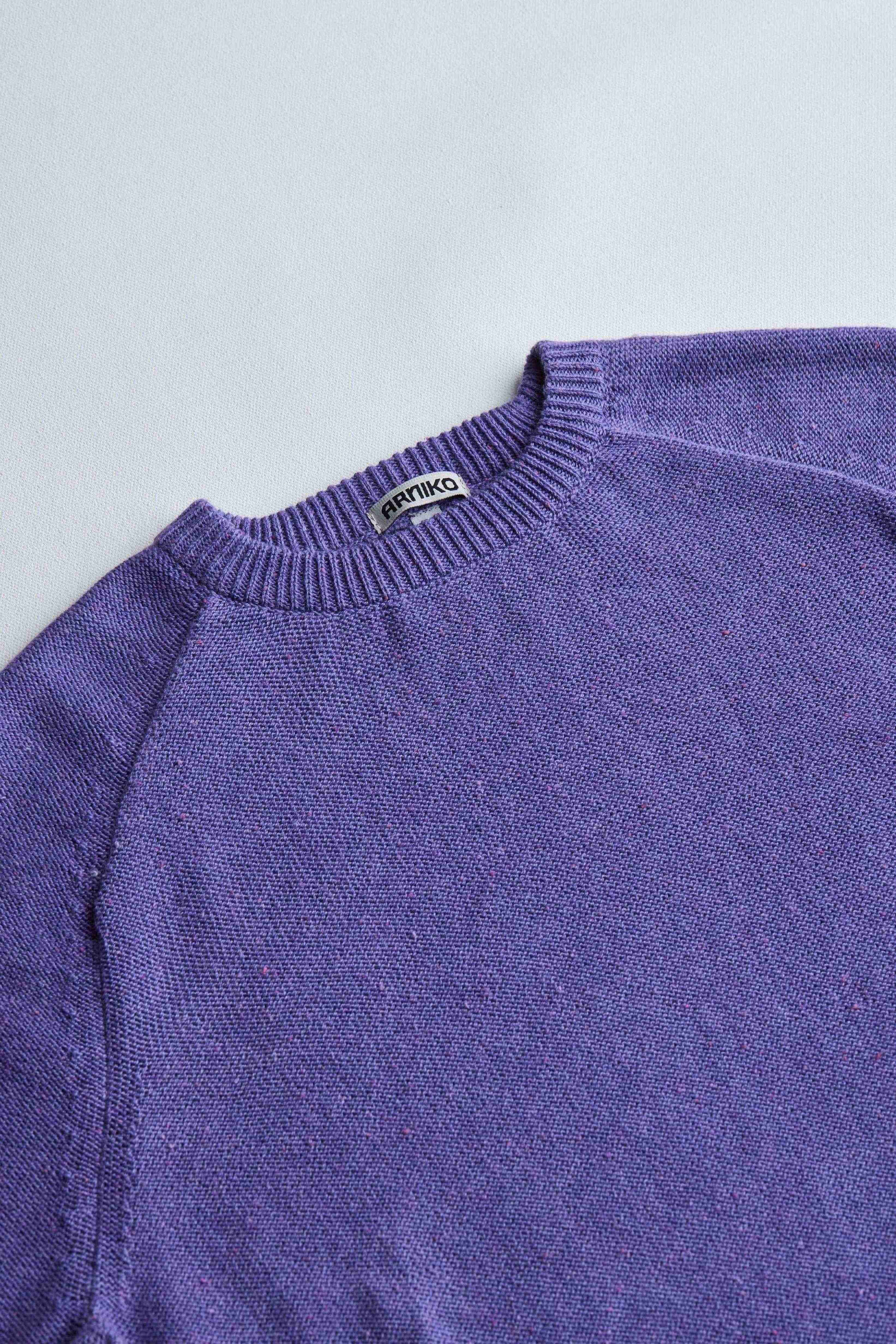 arniko-sweaters-club-knit-grape-strickpullover-bio image 2
