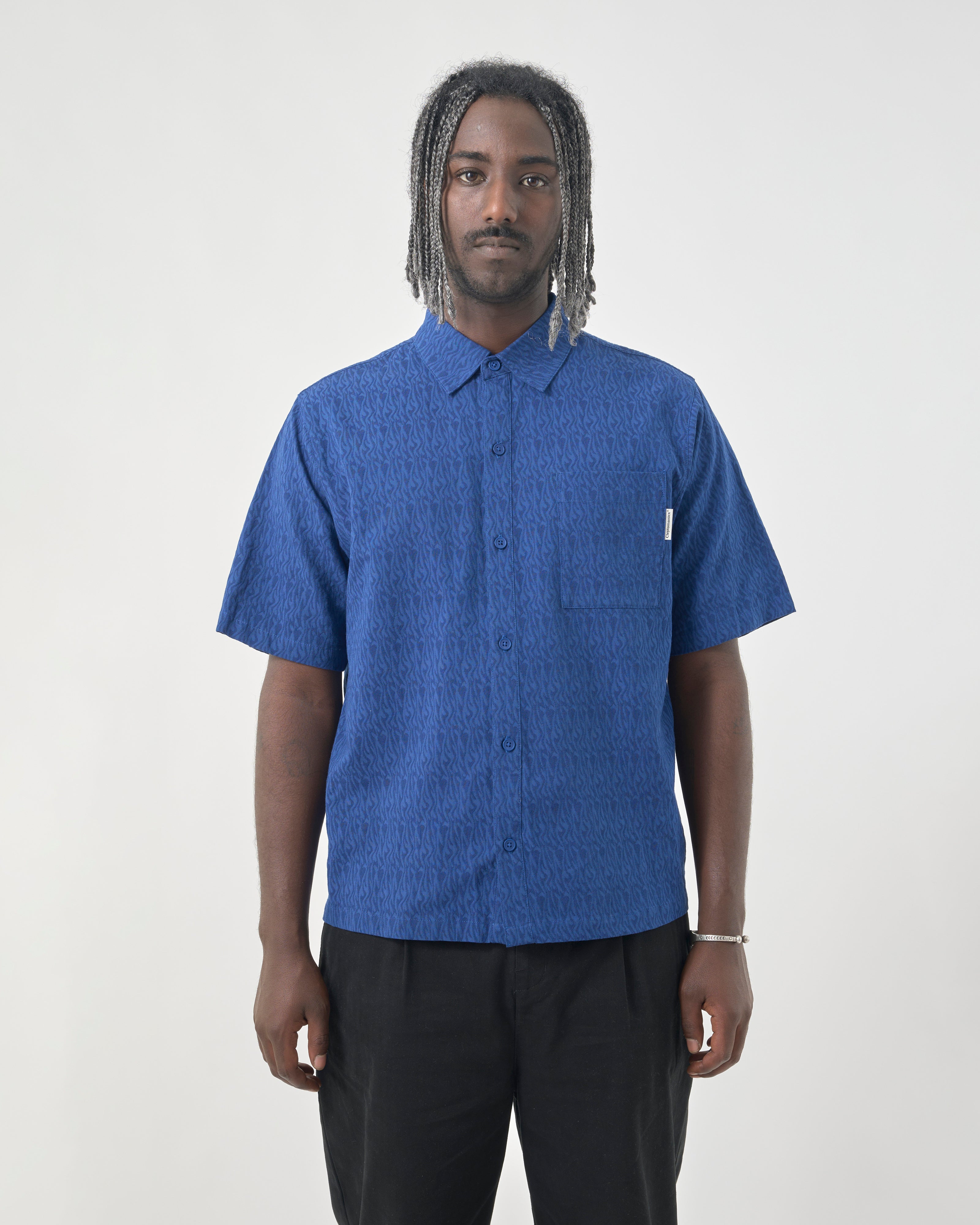 cleptomanicx-facemelter-shirt-sommerhemd-biobaumwolle image 1