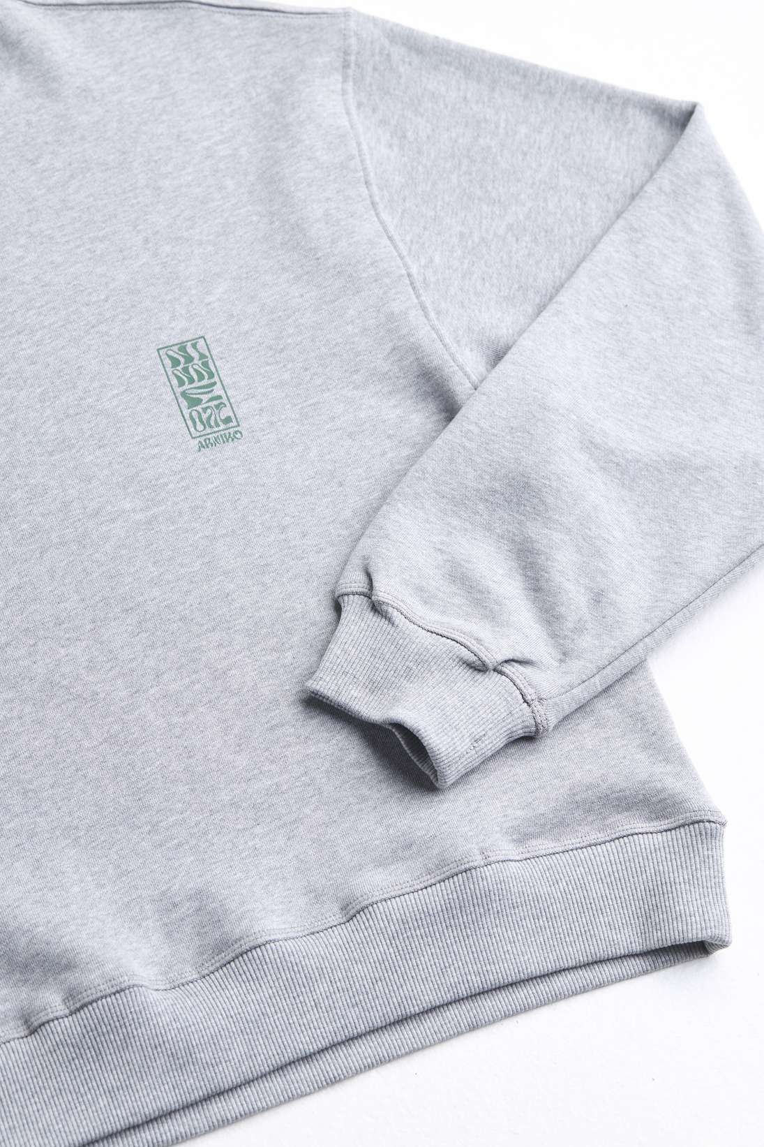 arniko-mustang-sweater-cropped-grau-bio-baumwolle image 5