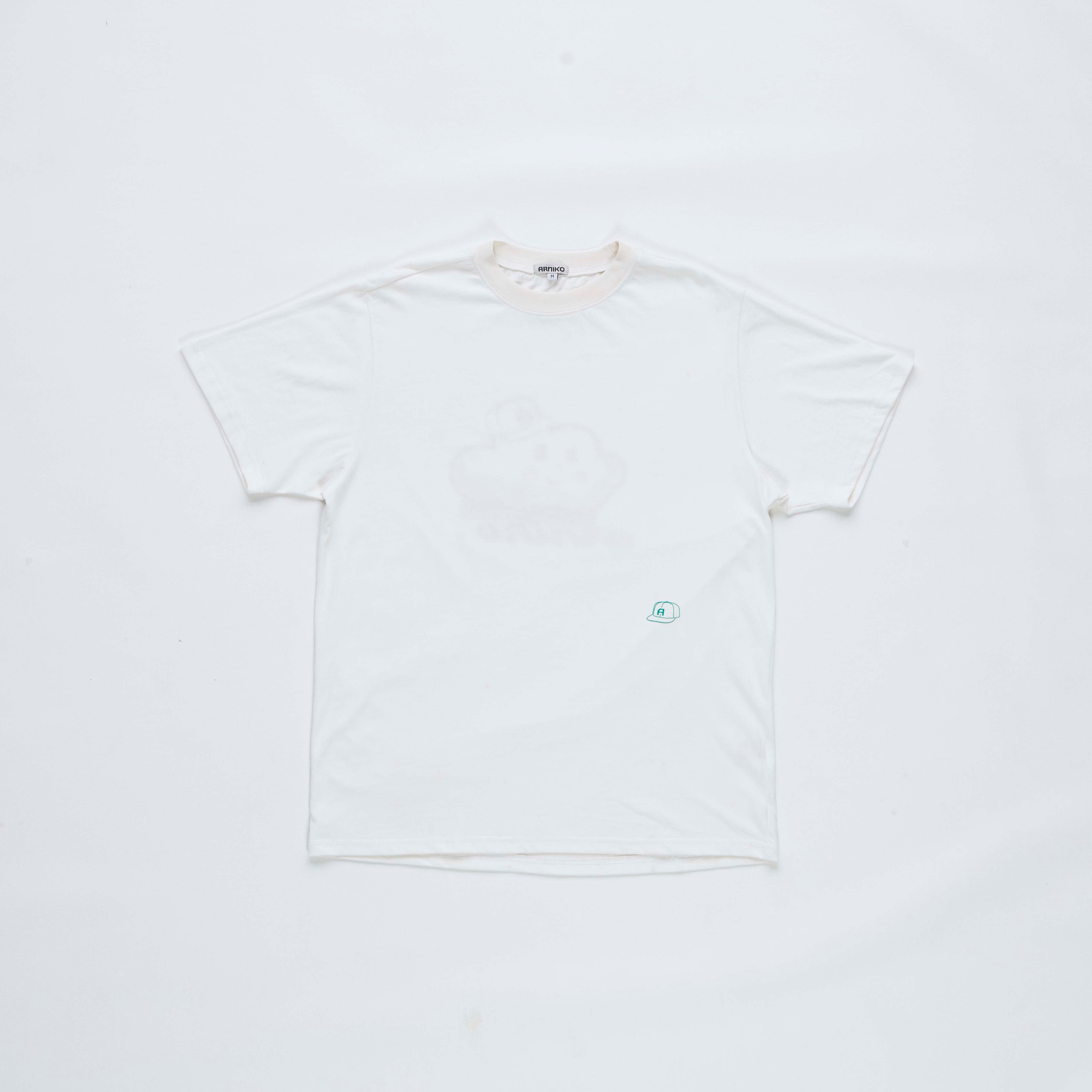 arniko-badal-t-shirt-off-white-bio-baumwolle image 2