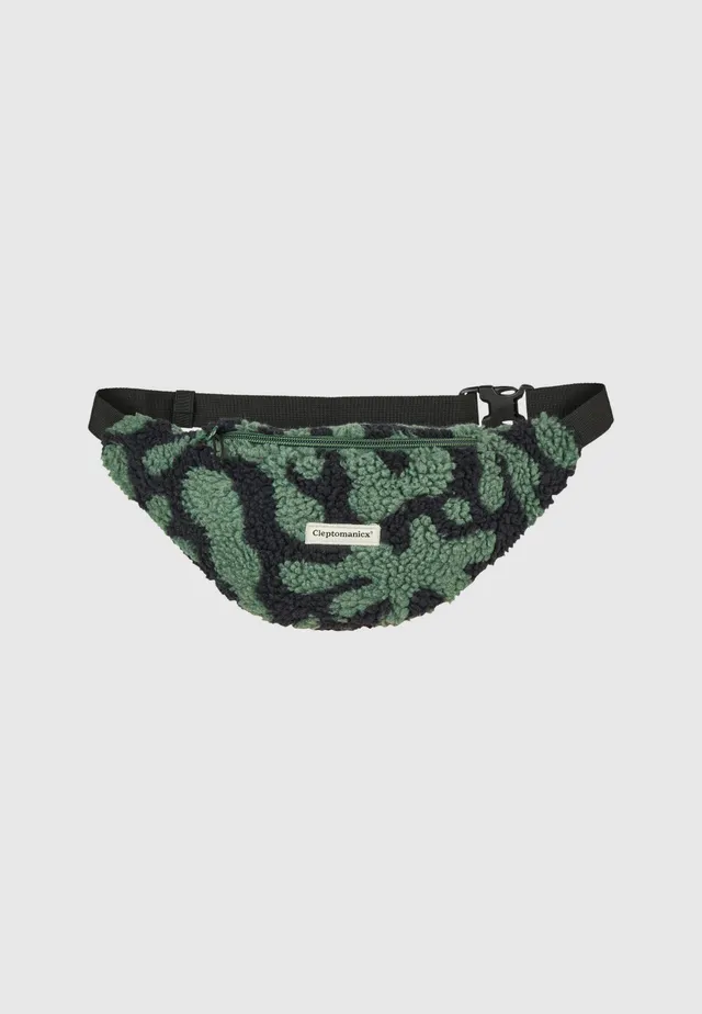 cleptomanicx-oh-shit-hipbag-bauchtasche-fleece-allover-print-os image 1