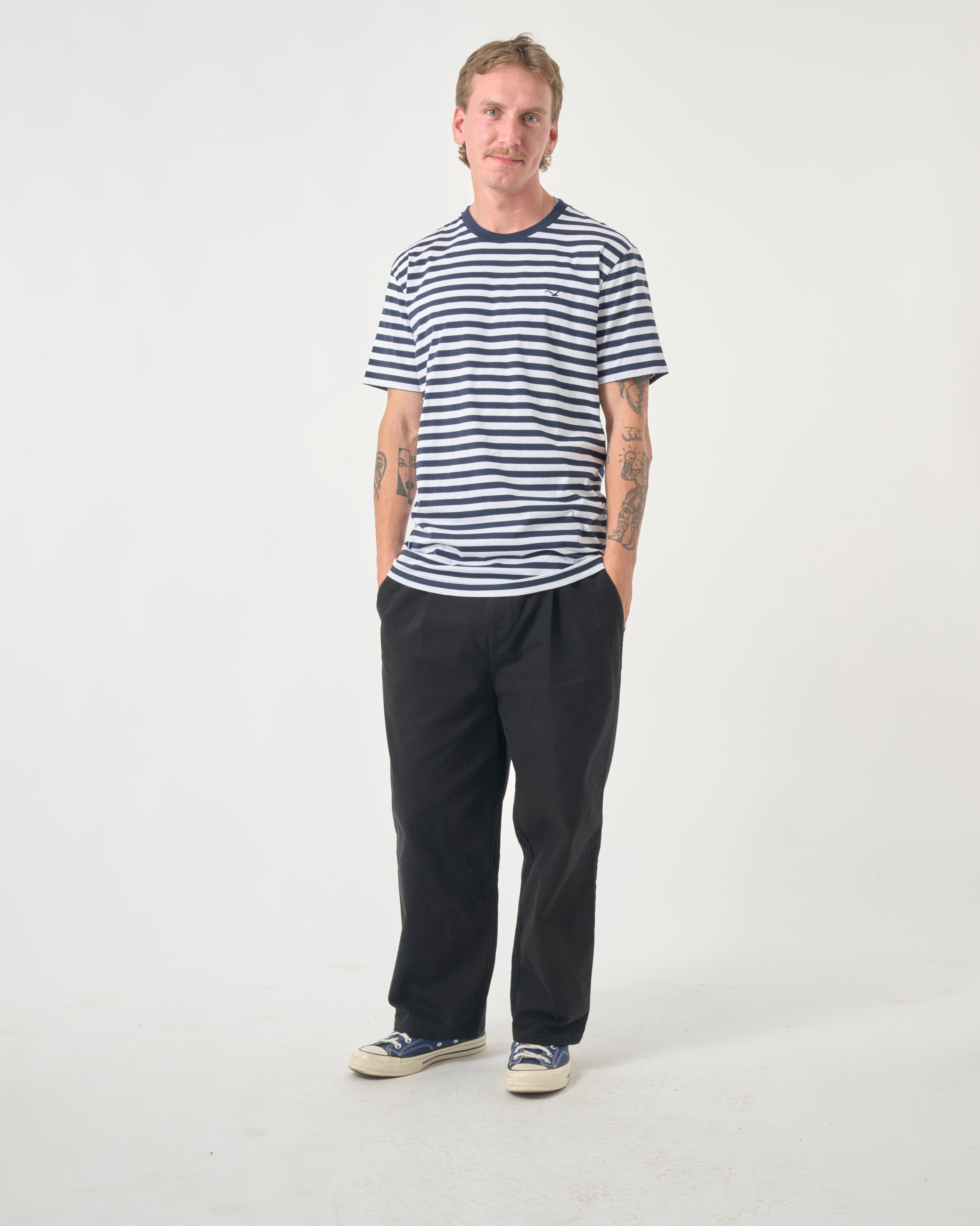 cleptomanicx-ligull-stripe-tee-t-shirt-streifen-m-xxl image 2