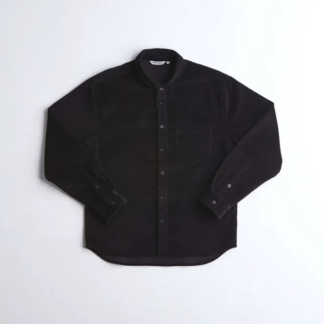 arniko-durga-hemd-black-corduroy-herren-cord image 1