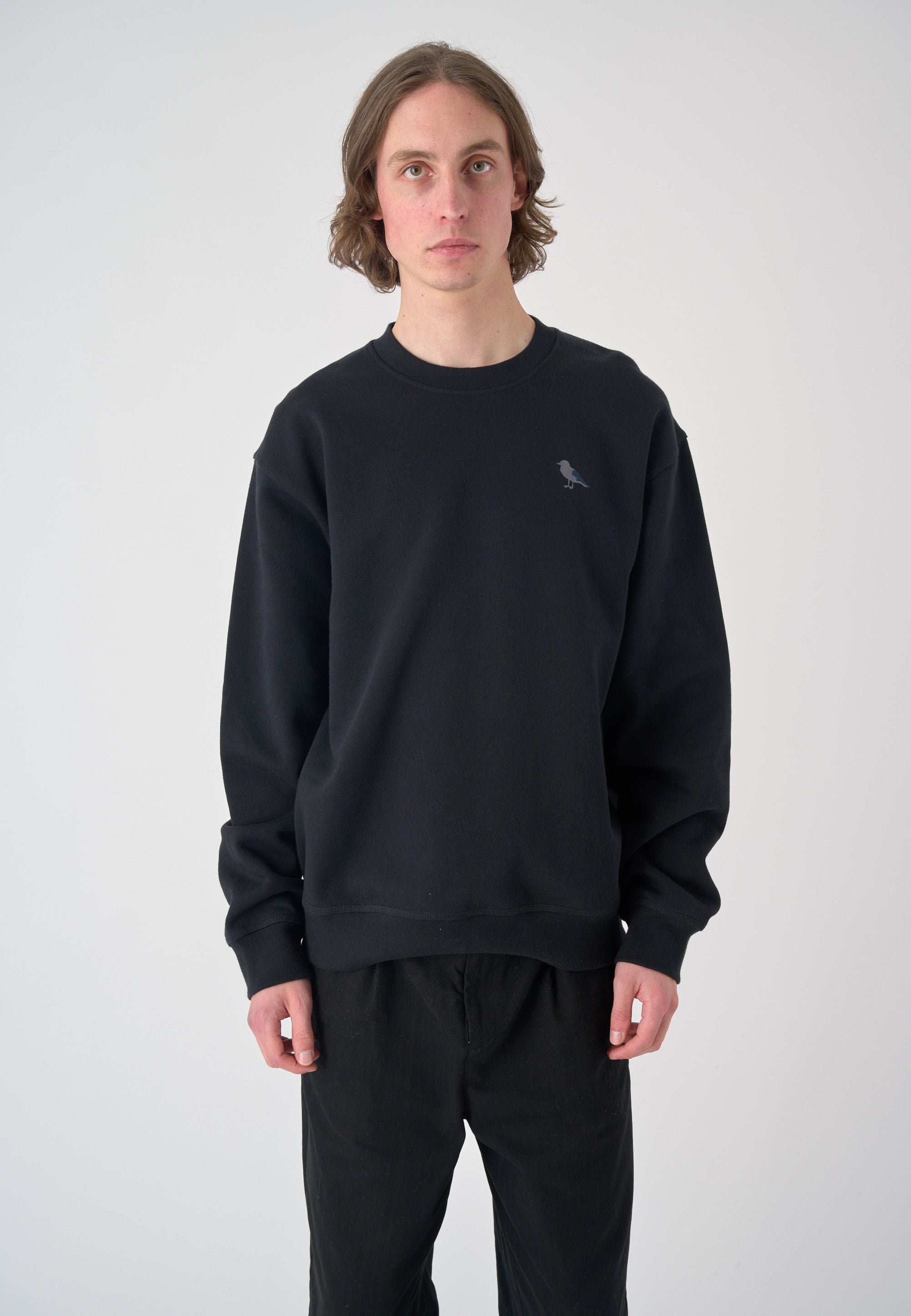 cleptomanicx-embro-gull-mono-crewneck-sweatshirt-bio-baumwolle image 3