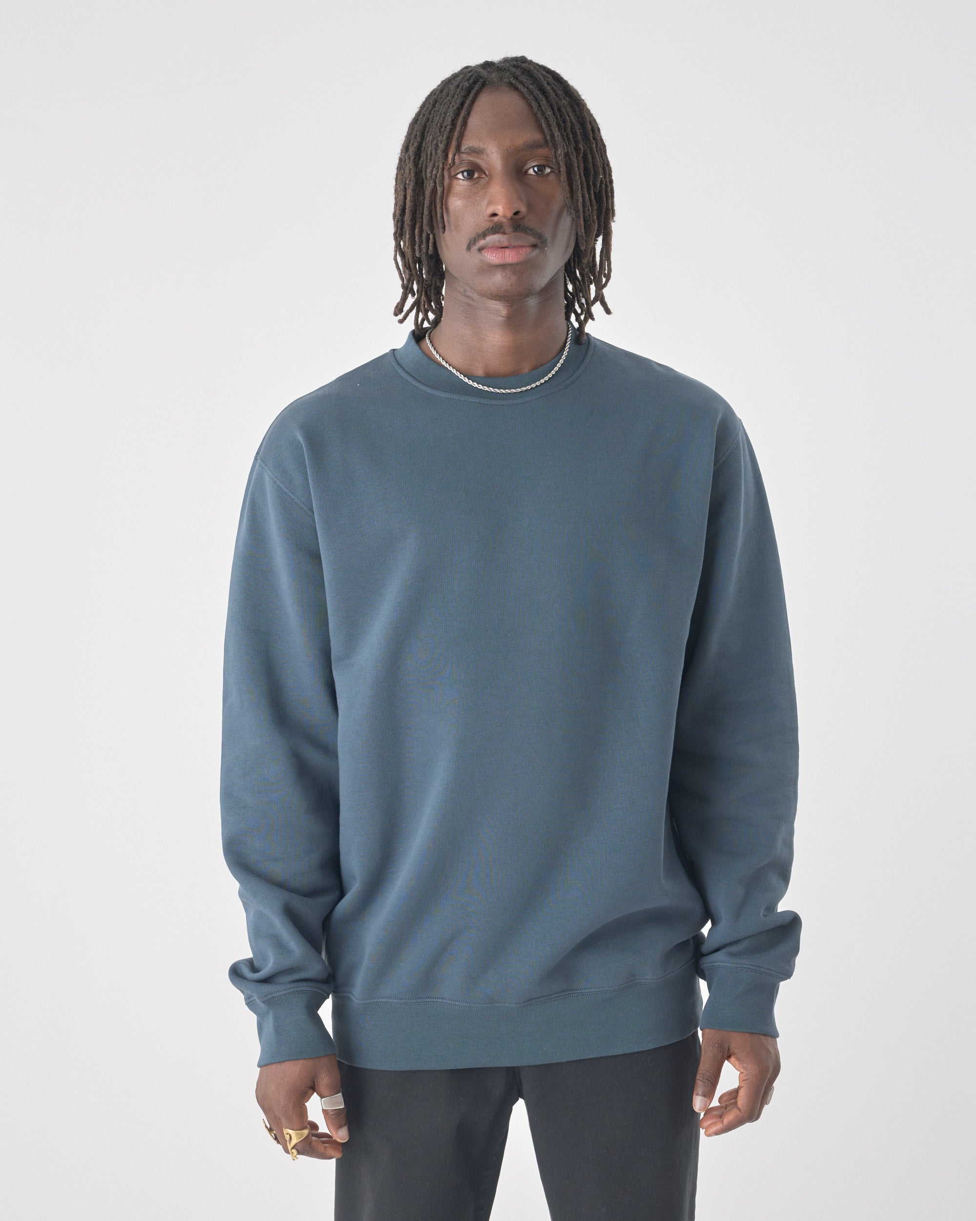 cleptomanicx-ligull-classic-crewneck-sweatshirt-bio-gr-m image 3