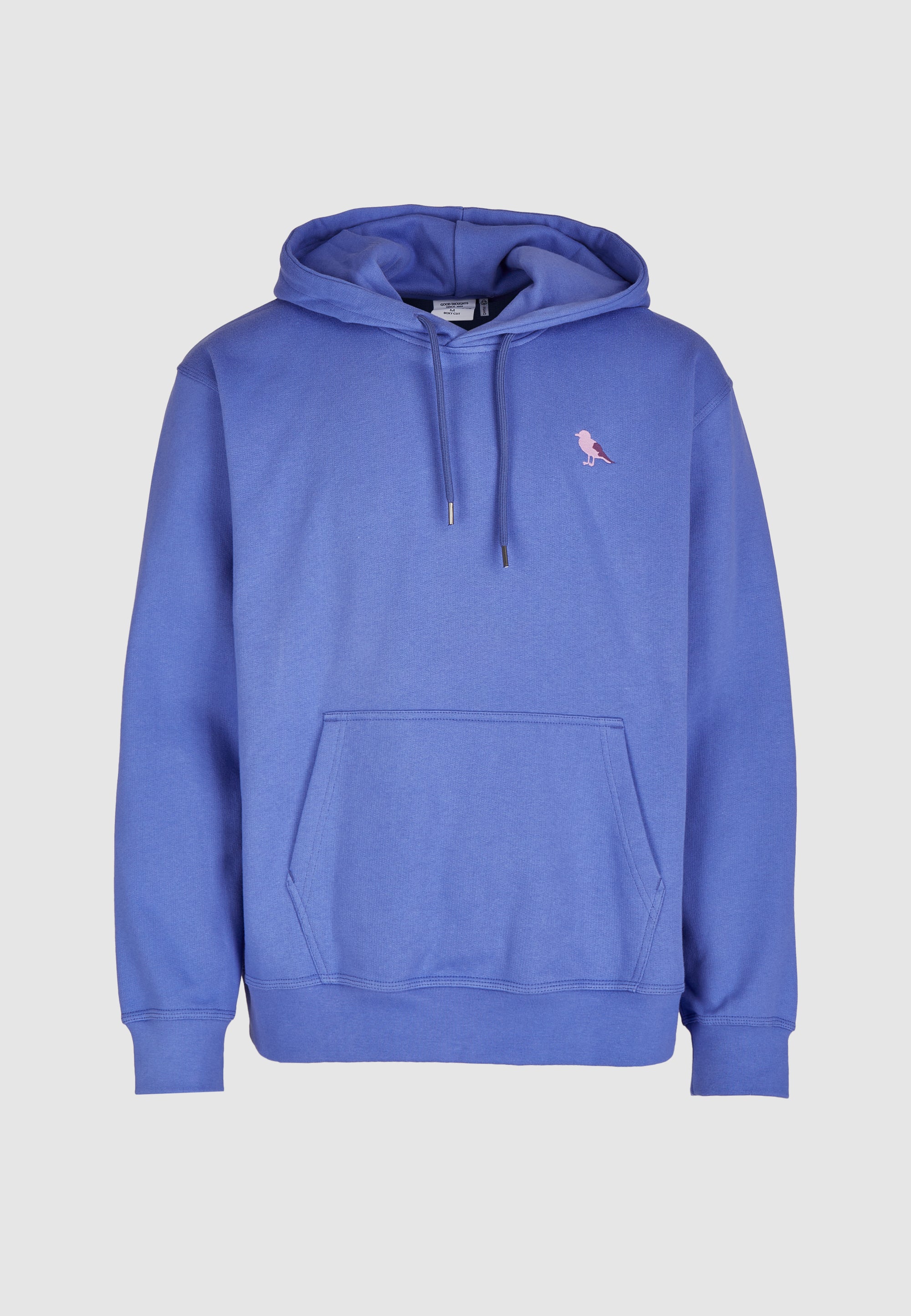 cleptomanicx-embro-gull-mono-hoodie-boxy-fit image 1
