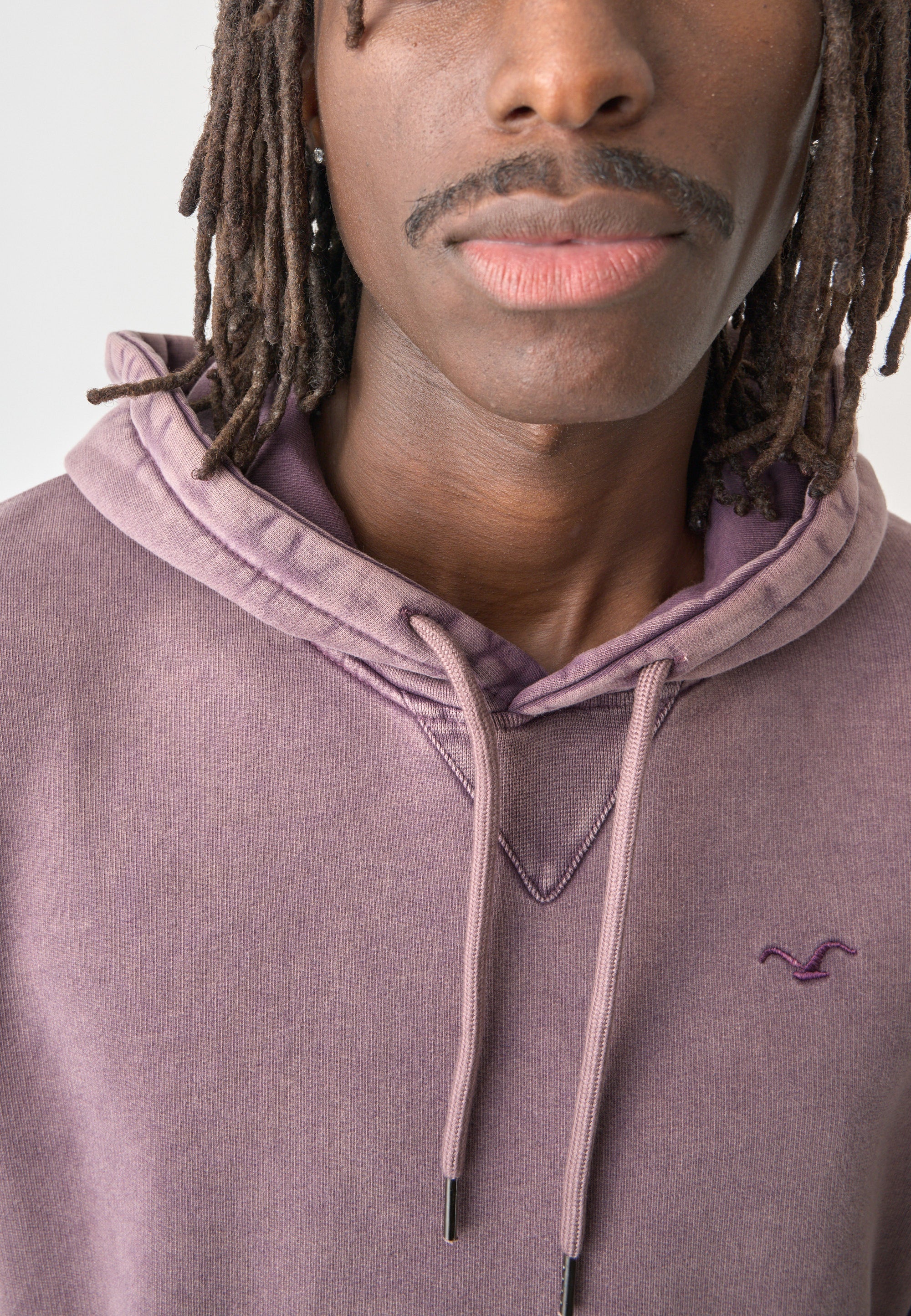 cleptomanicx-ligull-washed-boxy-hooded-hoodie-washed image 4