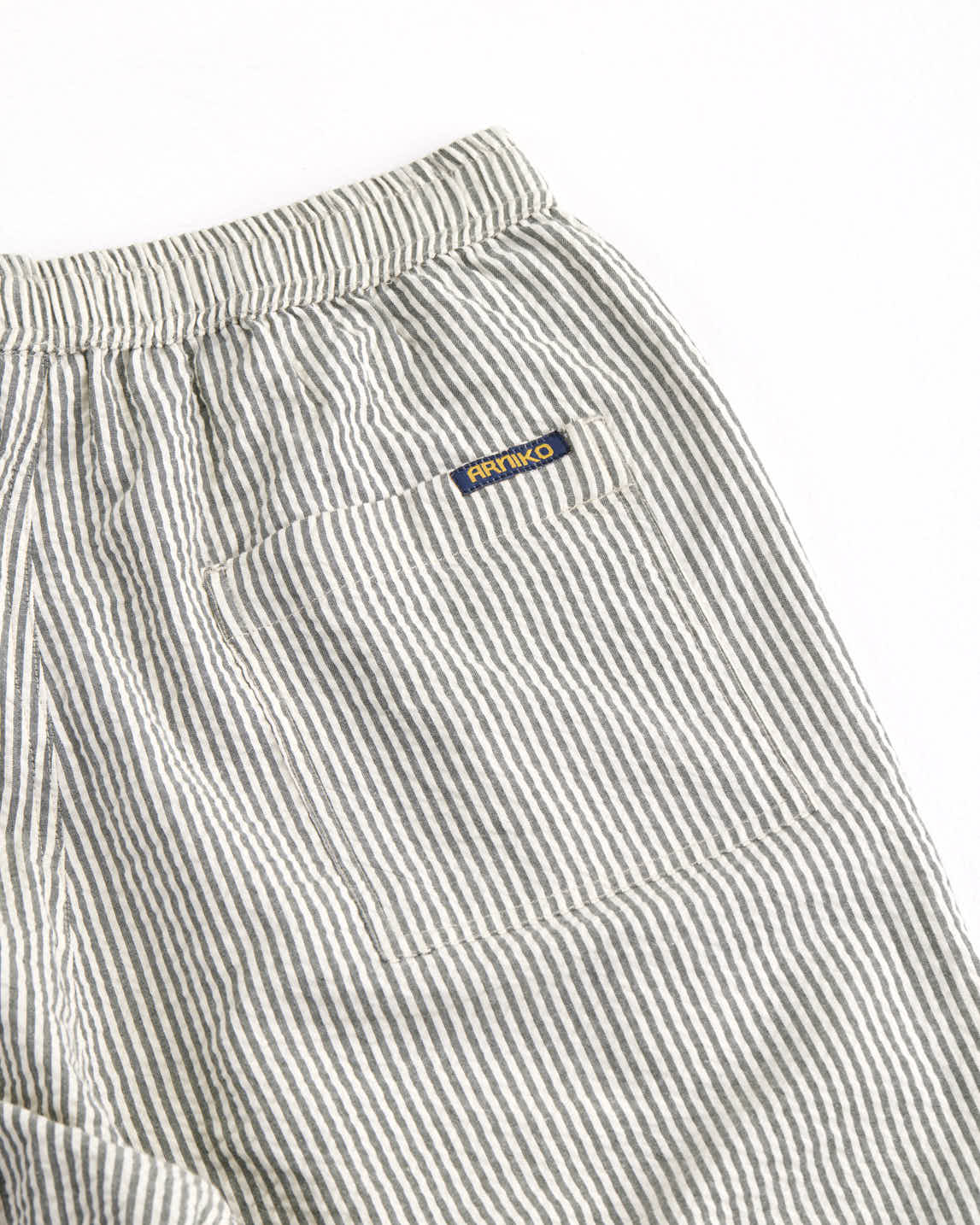 arniko-sanjai-hose-herren-gr-n-wei-seersucker image 3