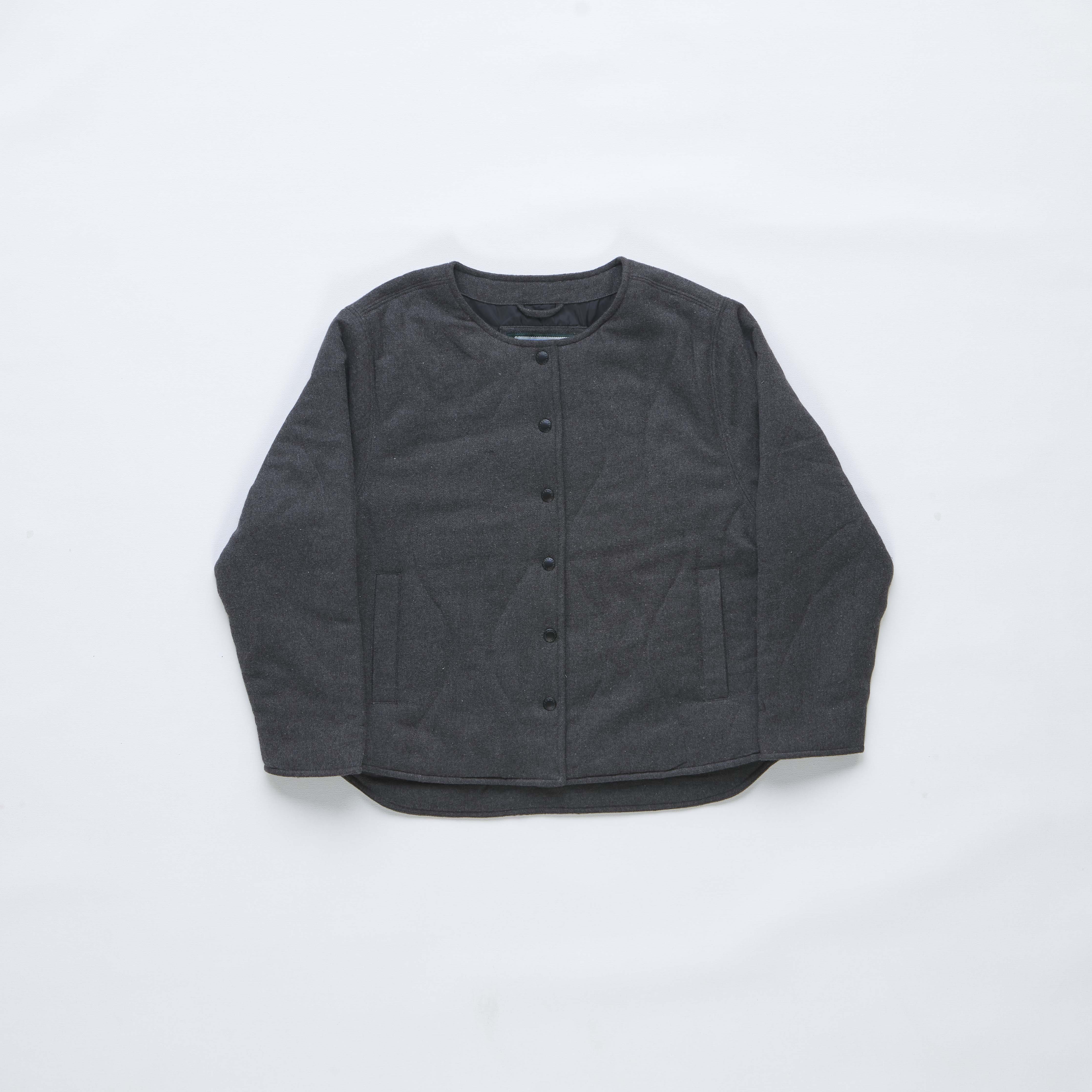 arniko-selina-jacke-black-melange-flannel-damen image 1