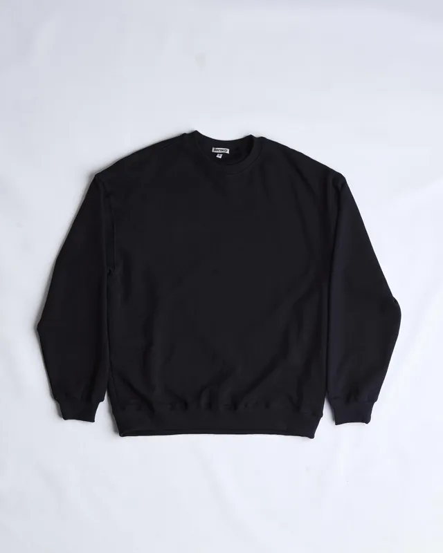arniko-club-black-pullover-bio-baumwolle-r-ckenprint image 1