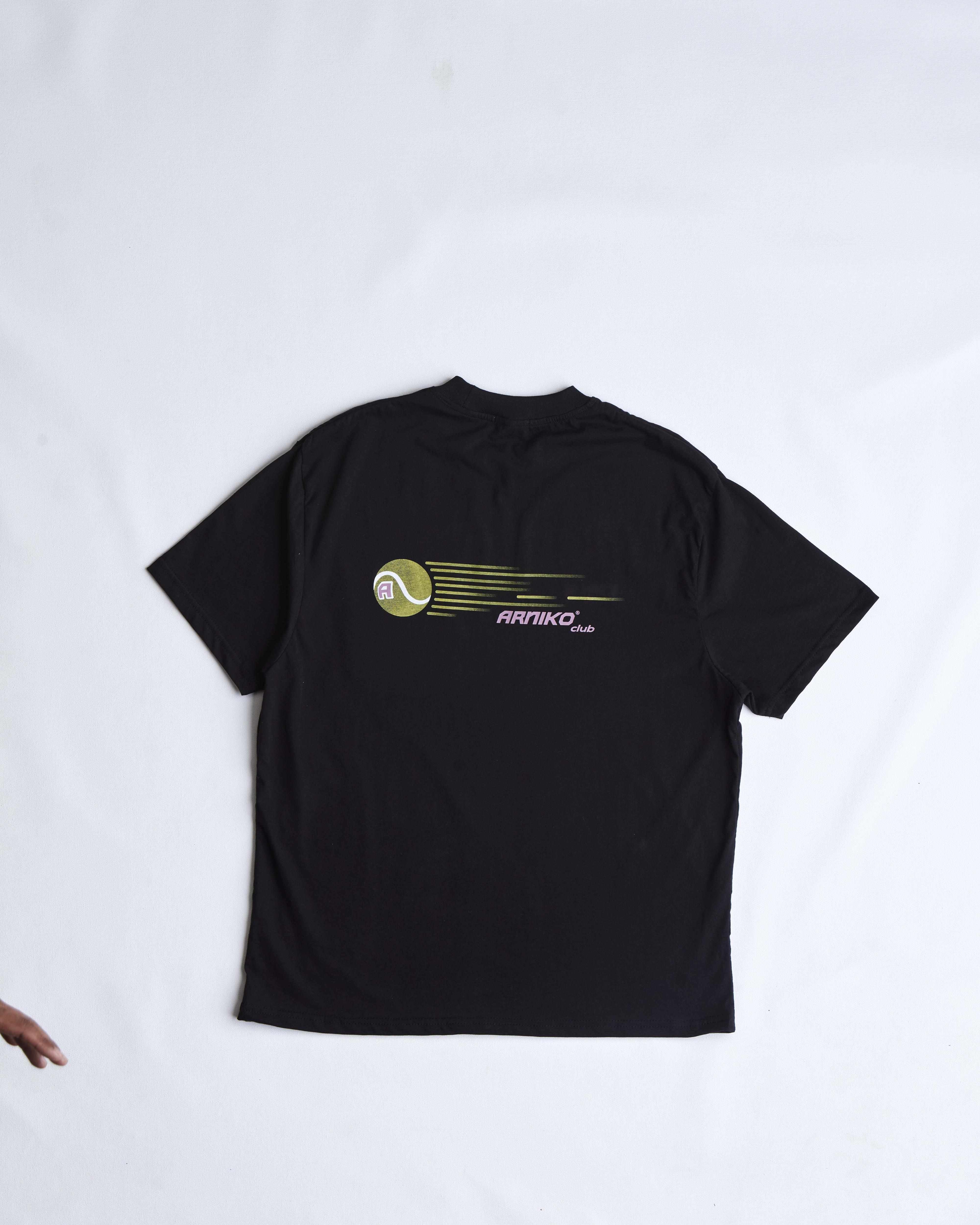 arniko-club-t-shirt-herren-schwarz-bio-baumwolle-tasche image 1