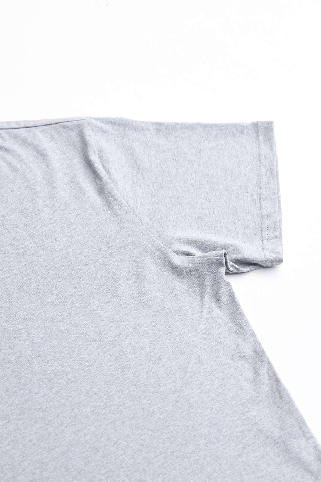 arniko-trikon-t-shirt-grey-melange-bio-baumwolle image 4