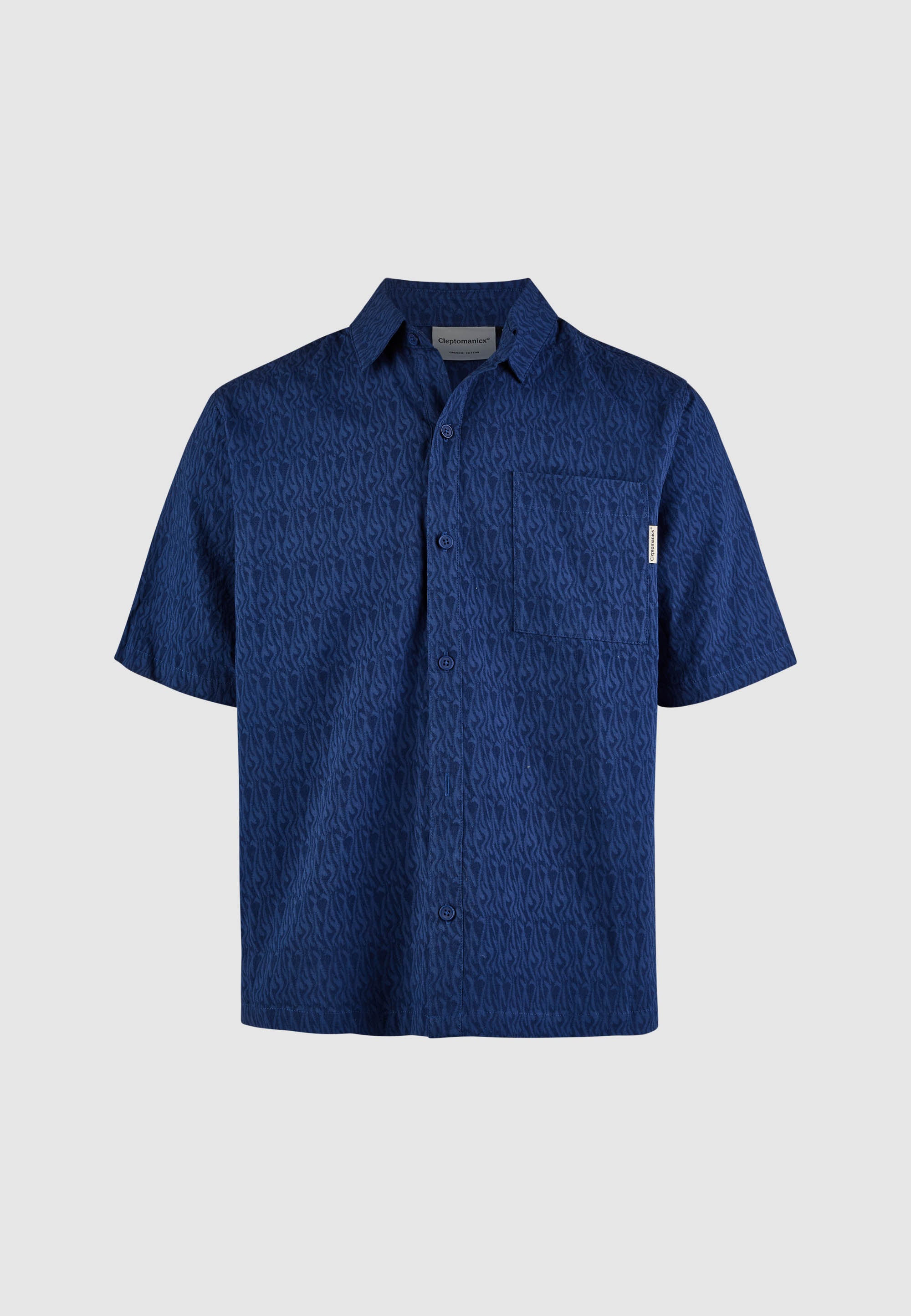 cleptomanicx-facemelter-shirt-sommerhemd-biobaumwolle image 3