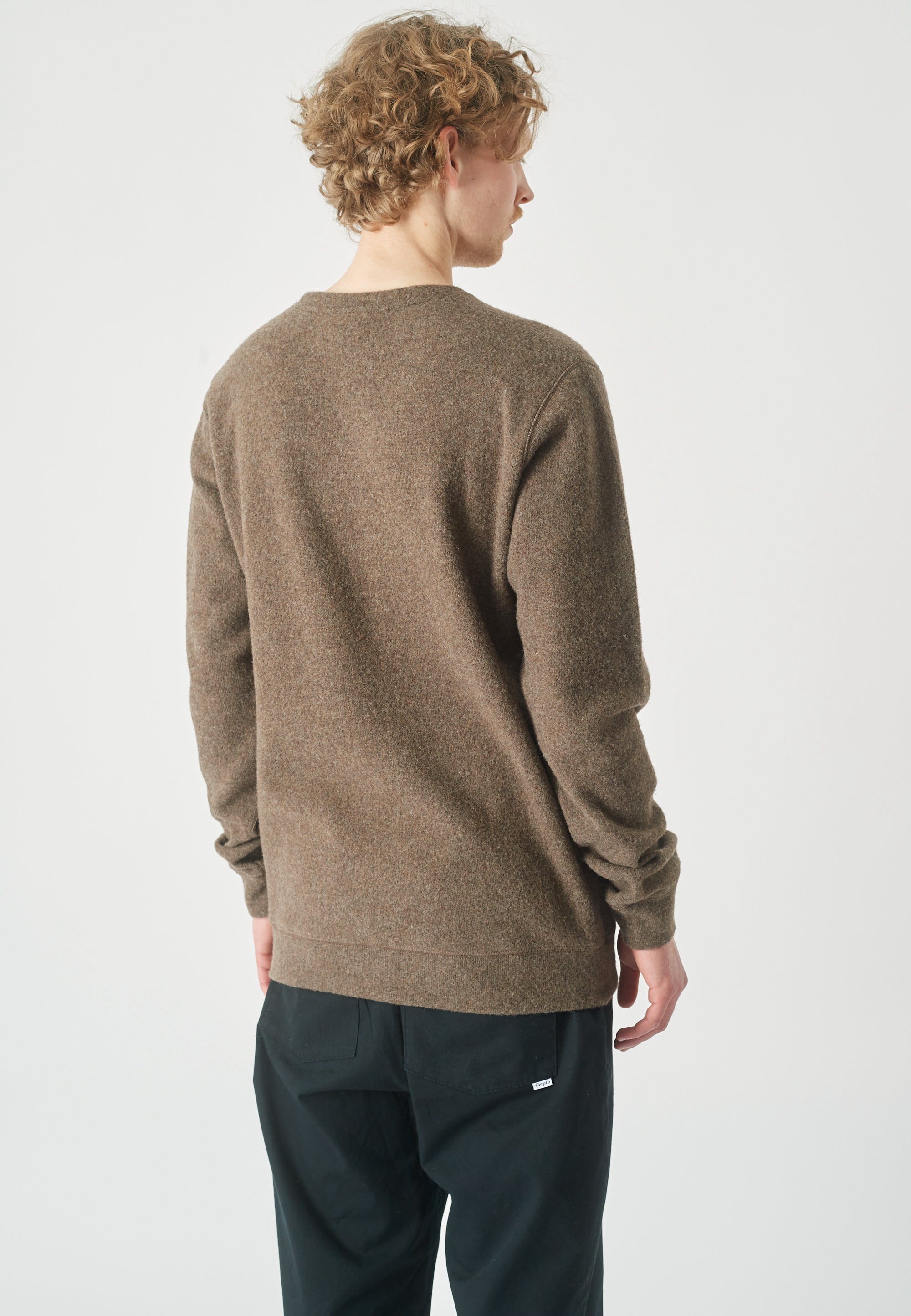 cleptomanicx-noitch-crewneck-sweatshirt-wolle-regular-fit-2 image 5