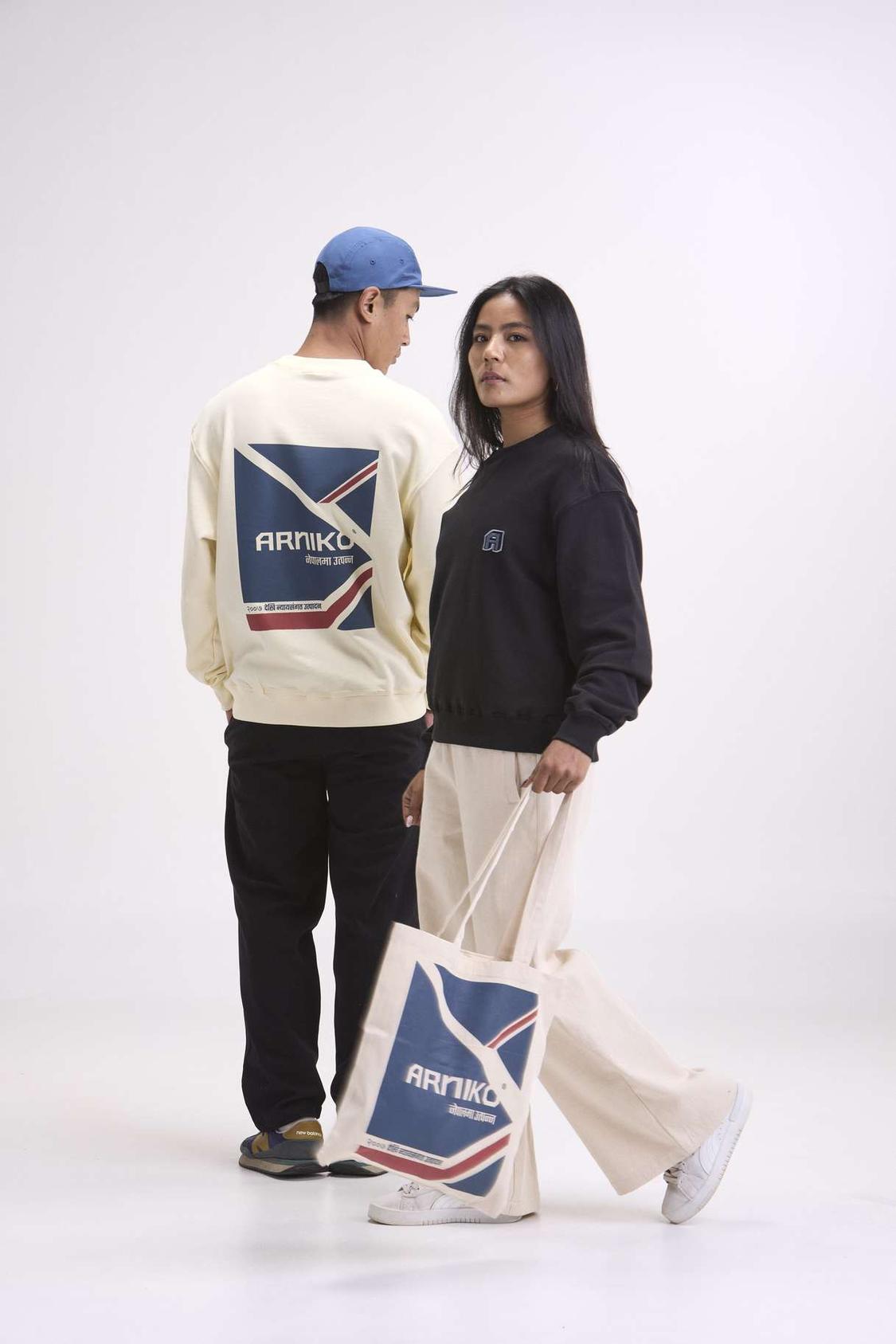 arniko-trikon-off-white-tote-bag-bio-baumwolle image 3