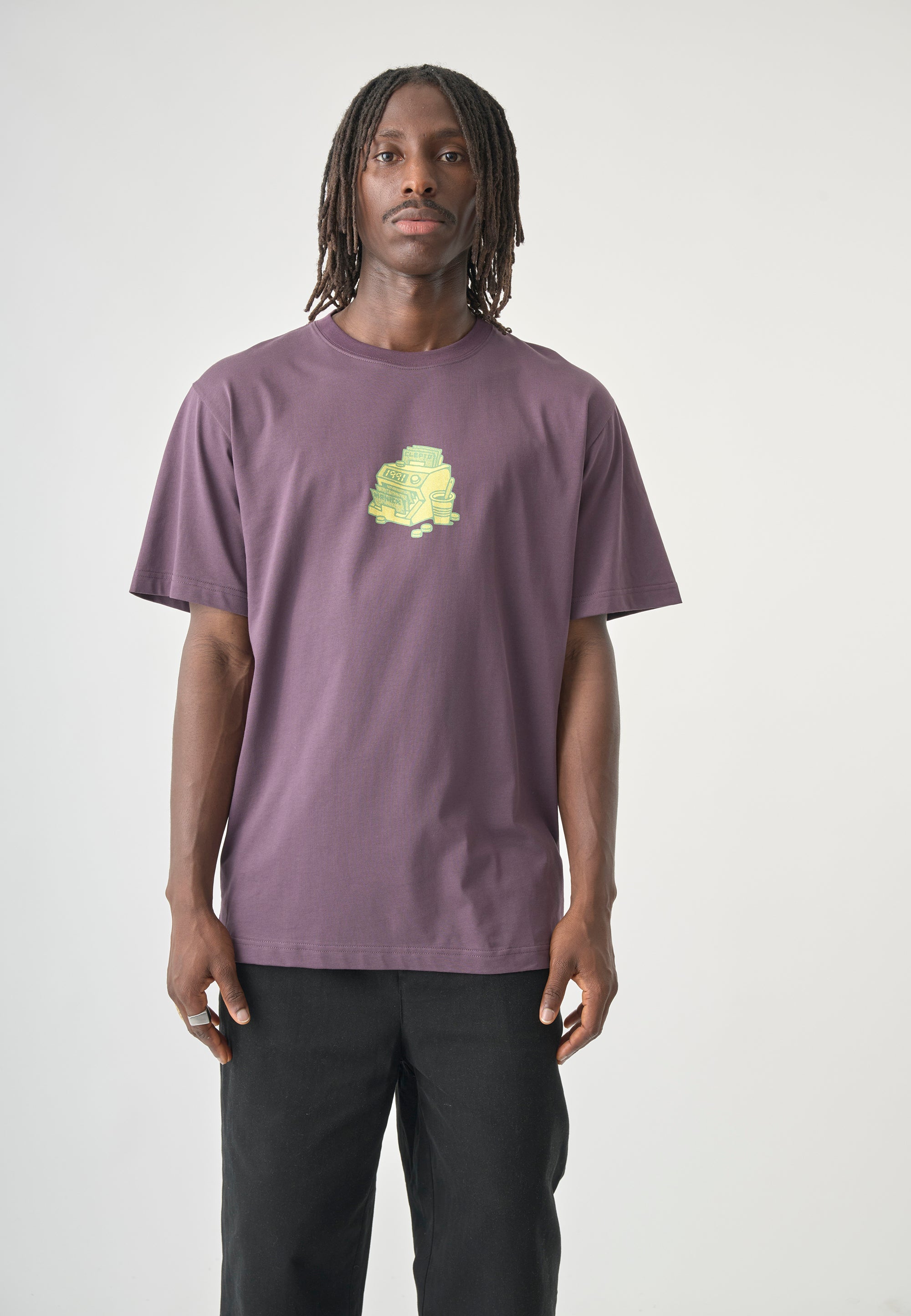 cleptomanicx-sofa-bank-classic-tee-t-shirt-bio-baumwolle image 2