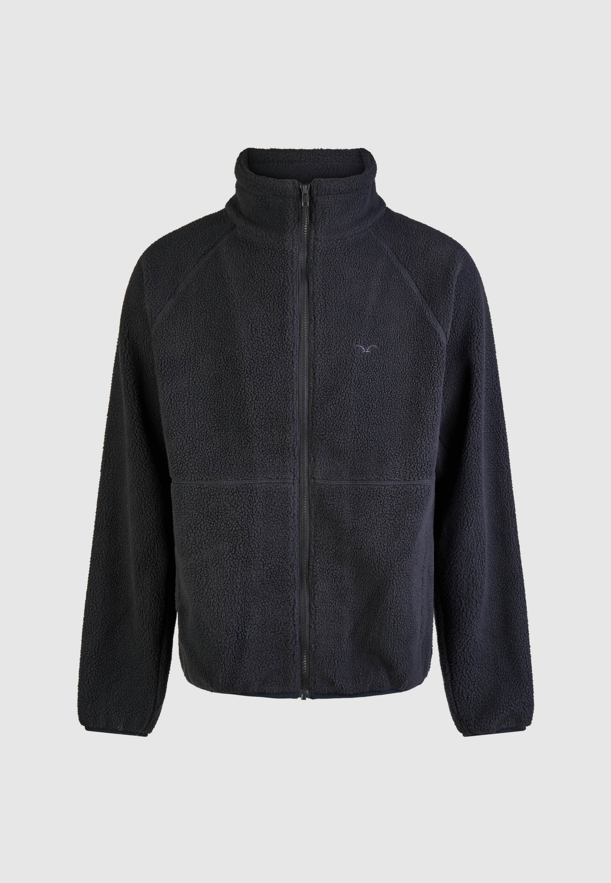 cleptomanicx-flaneur-fleece-jacke-teddy-fleece image 1