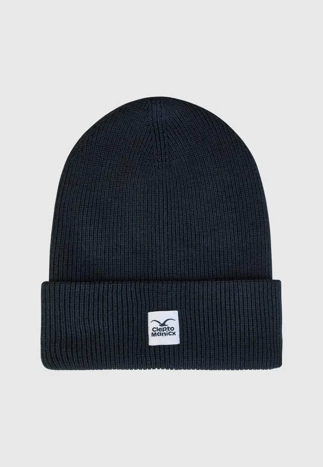 cleptomanicx-ci-beanie-m-tze-os-mit-umschlag-logolabel image 1