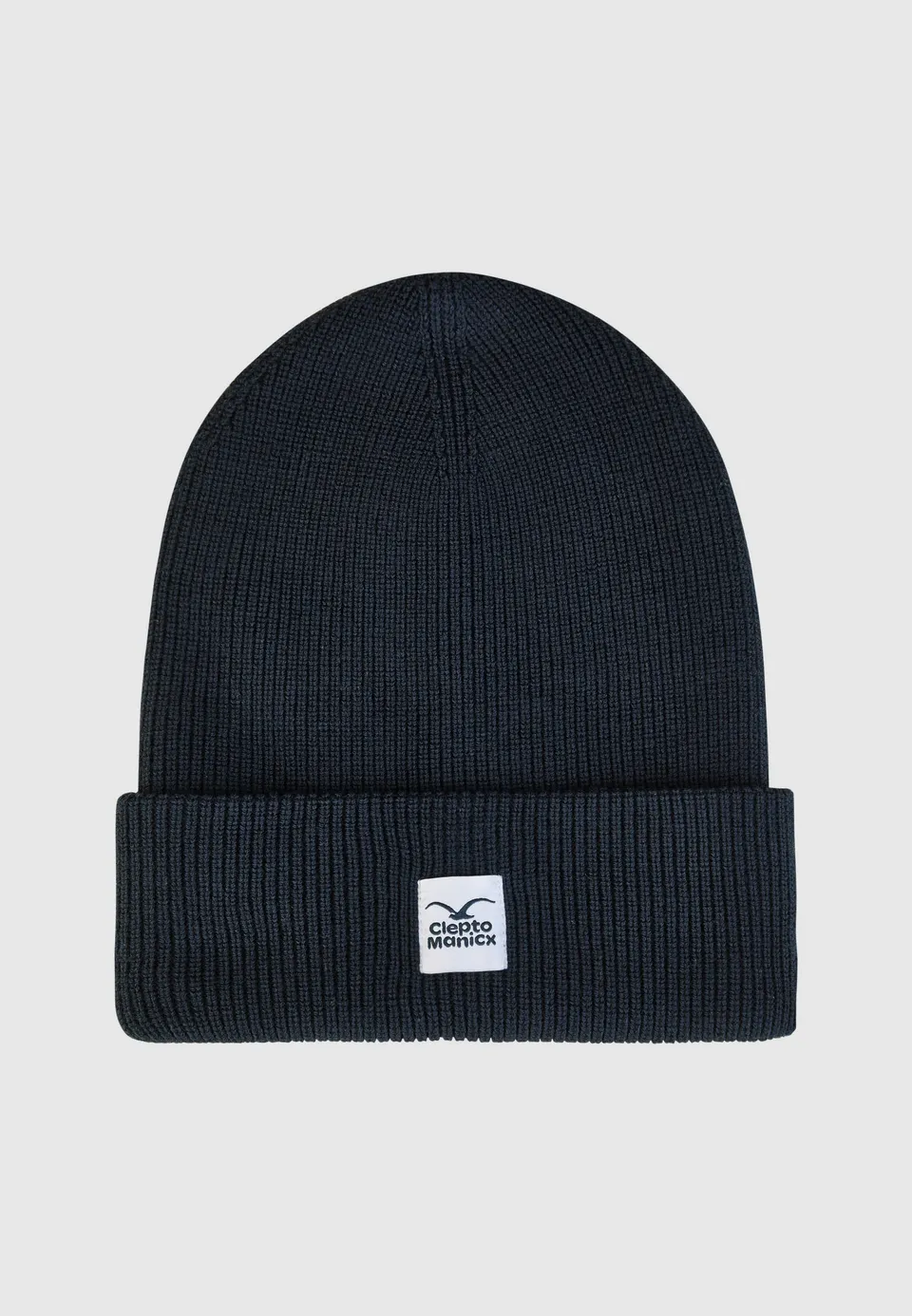 cleptomanicx-ci-beanie-m-tze-os-mit-umschlag-logolabel image 1