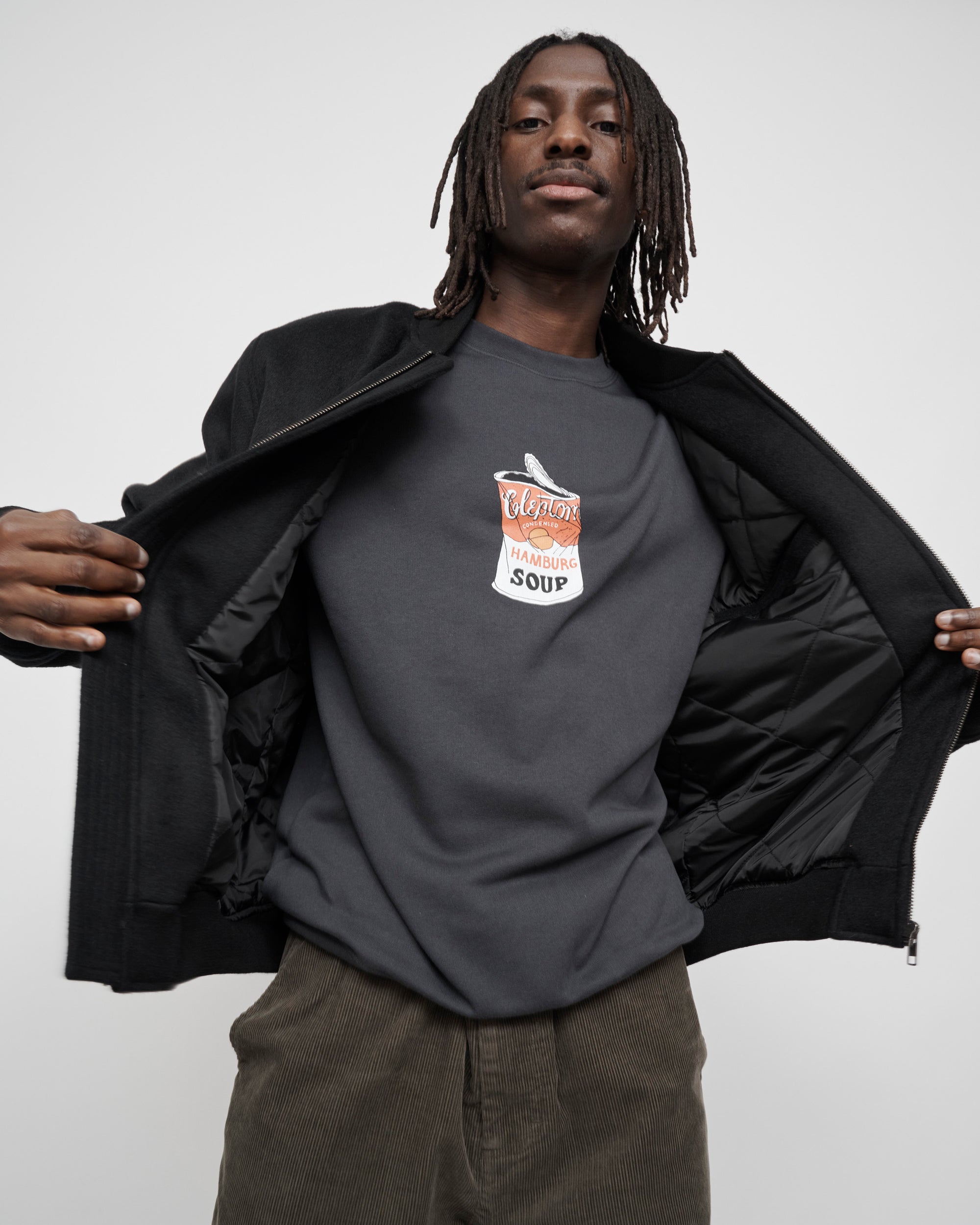 cleptomanicx-hamburg-soup-crewneck-sweatshirt-biobaumwolle image 2