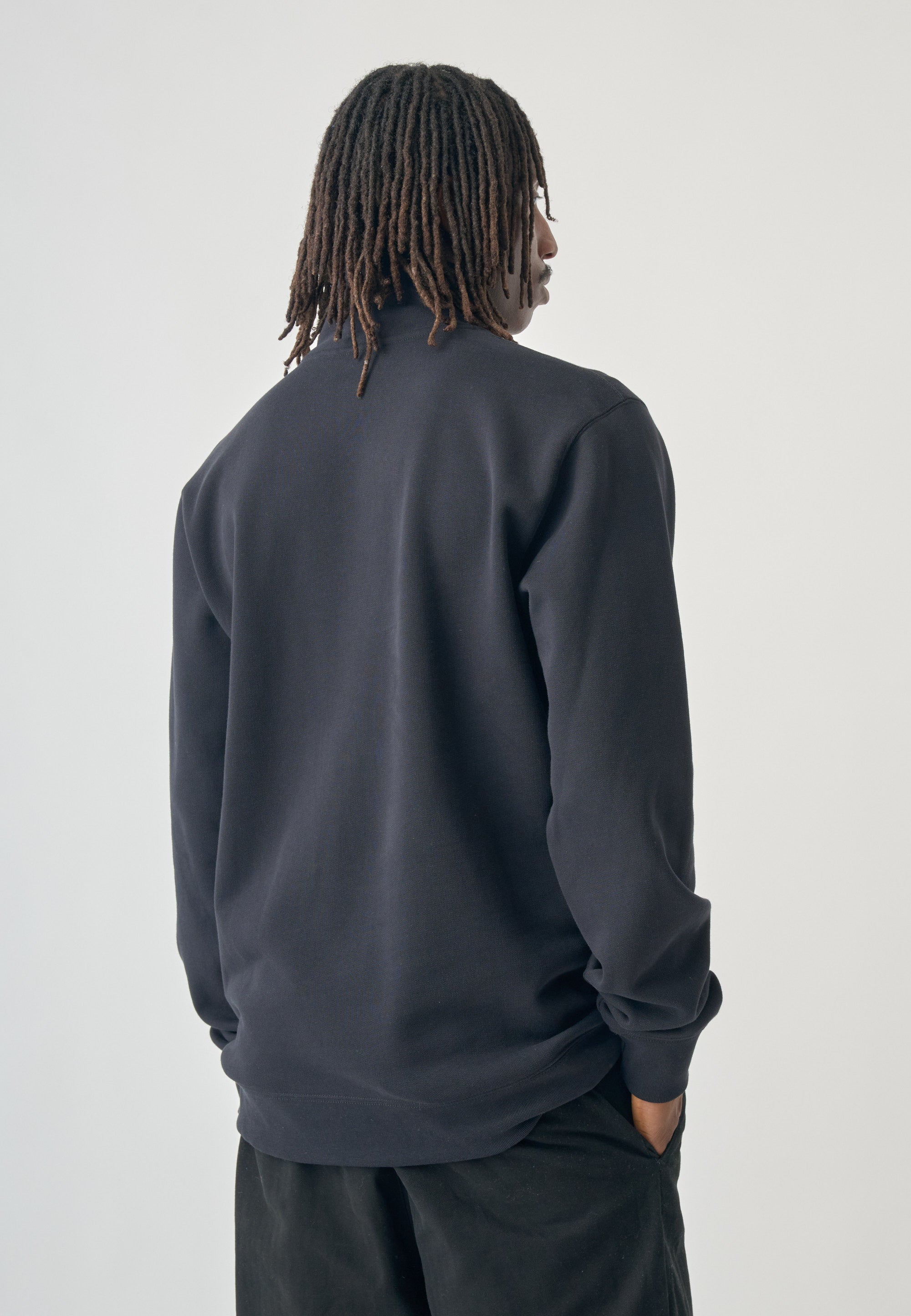 cleptomanicx-ligull-classic-quarter-zip-sweatshirt image 4