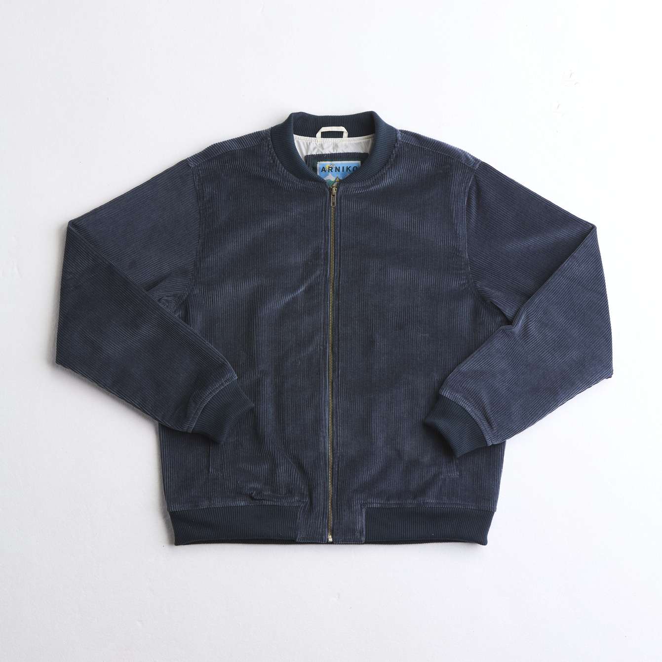 arniko-binam-slate-corduroy-jacke-bio-baumwolle image 1