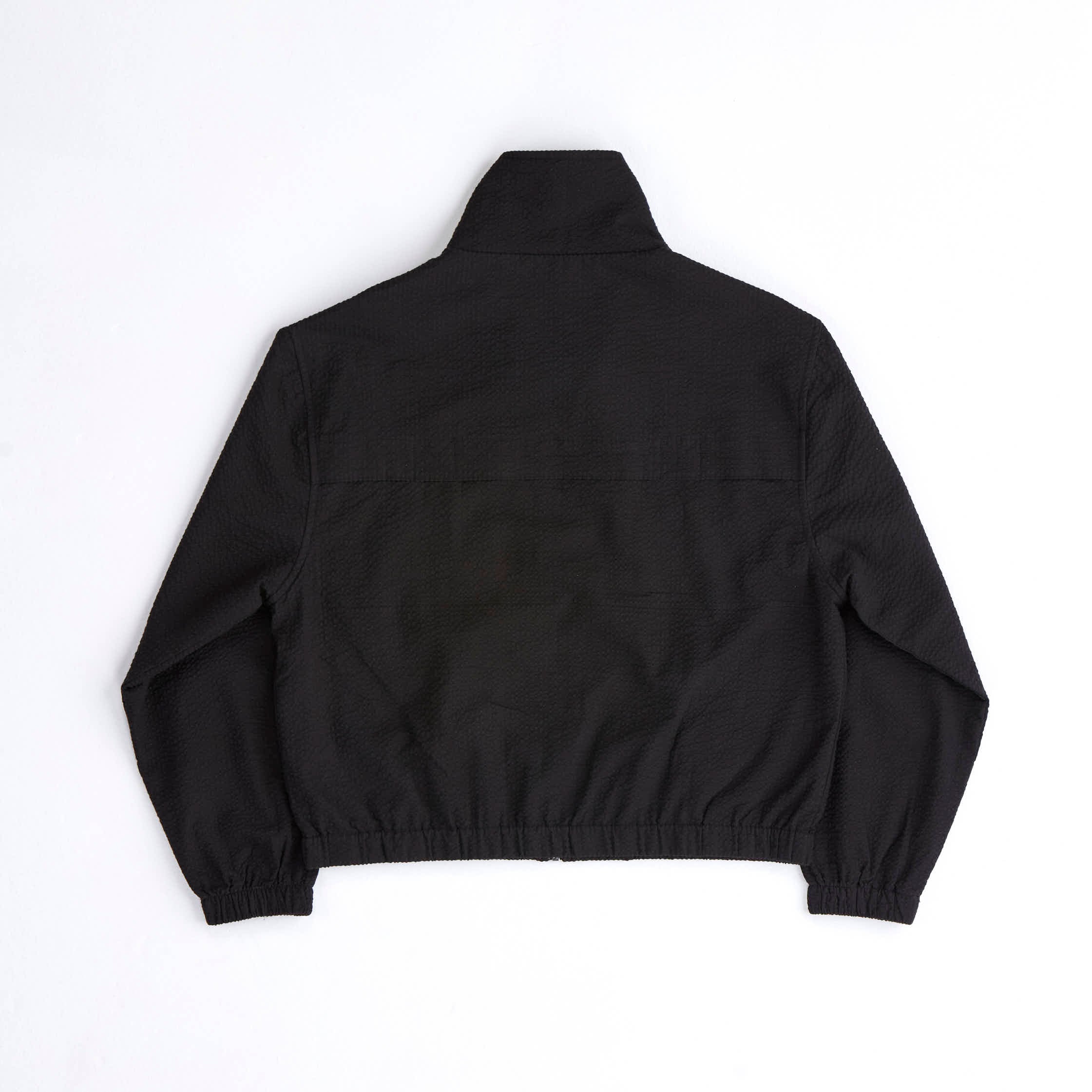 arniko-nannini-black-seersucker-jacke-damen-bio-baumwolle image 2