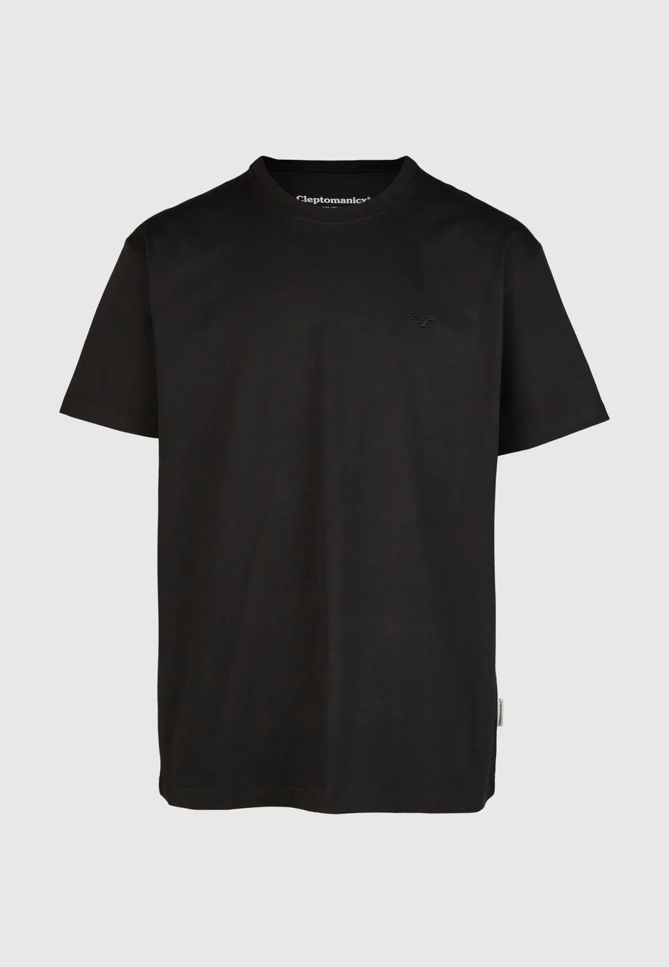 cleptomanicx-ligull-boxy-tee-t-shirt-bio-baumwolle-stickerei image 1