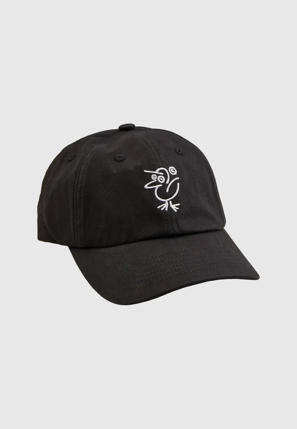 cleptomanicx-sketch-gull-cap-6-panel-bio-baumwolle image 1