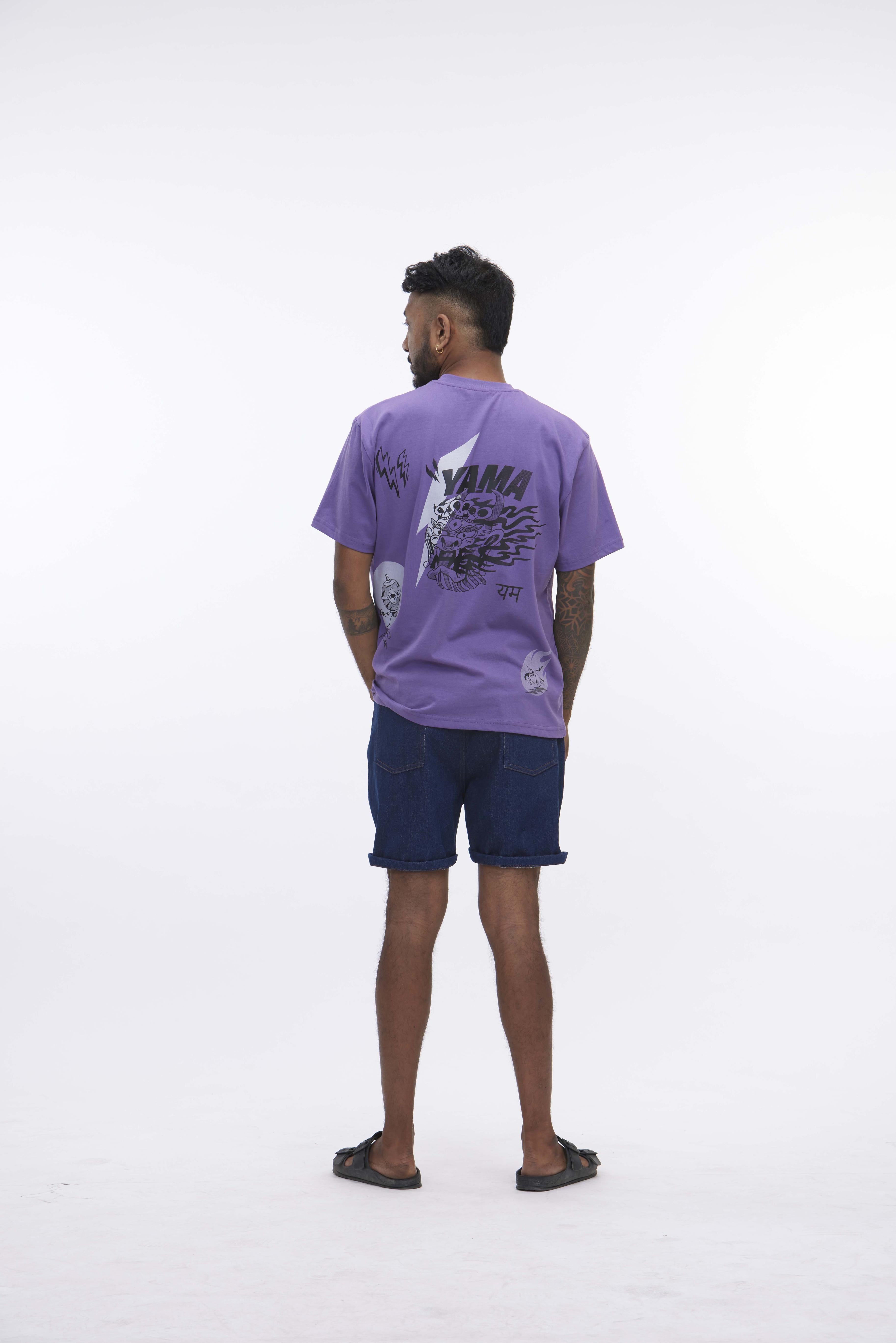 arniko-yama-t-shirt-grape-herren-bio-baumwolle-relaxed image 6