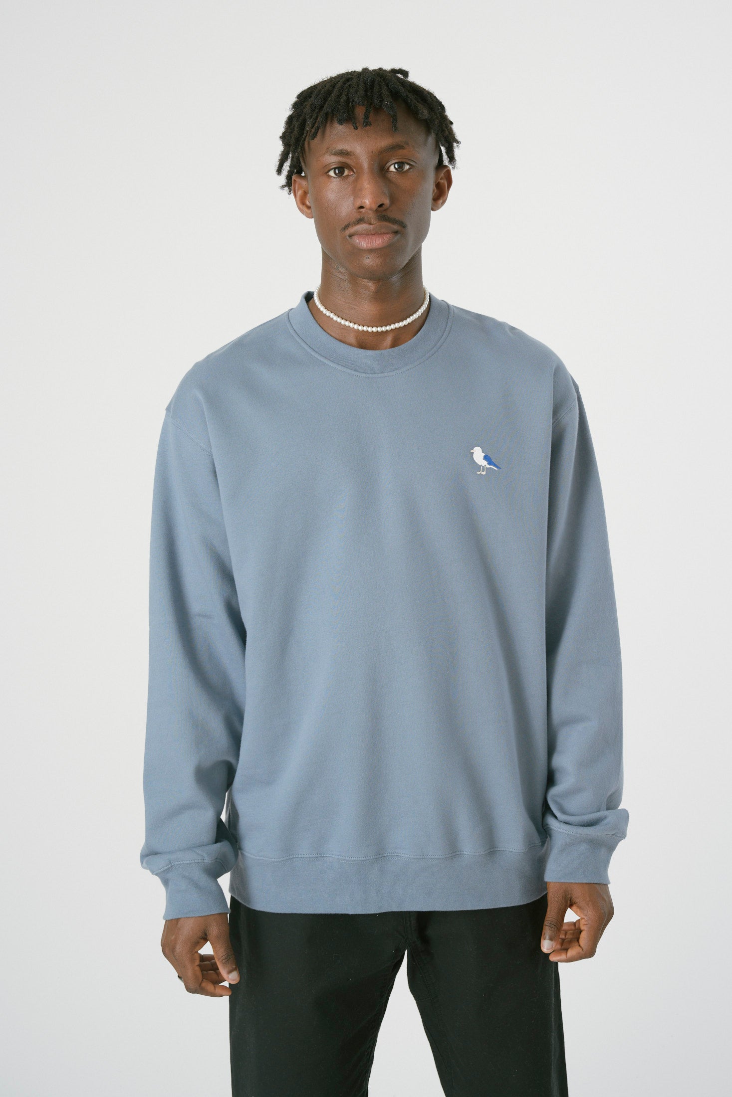 cleptomanicx-embro-gull-regular-crewneck-sweatshirt-bio-baumwolle image 4