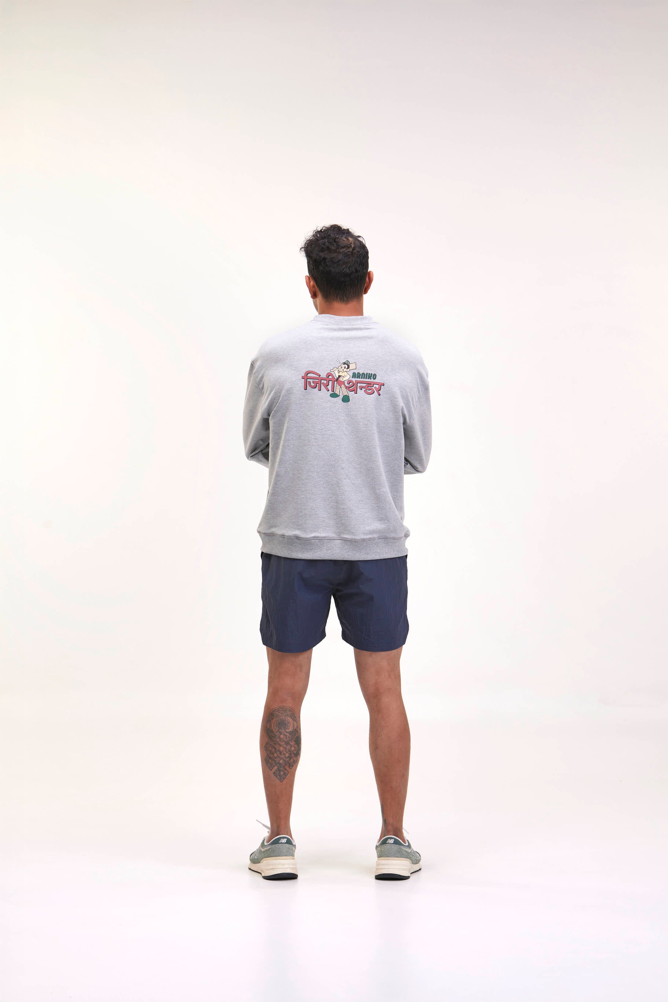 arniko-shorts-deepak-navy-kurze-hose-herren-recyceltes-polyester image 5