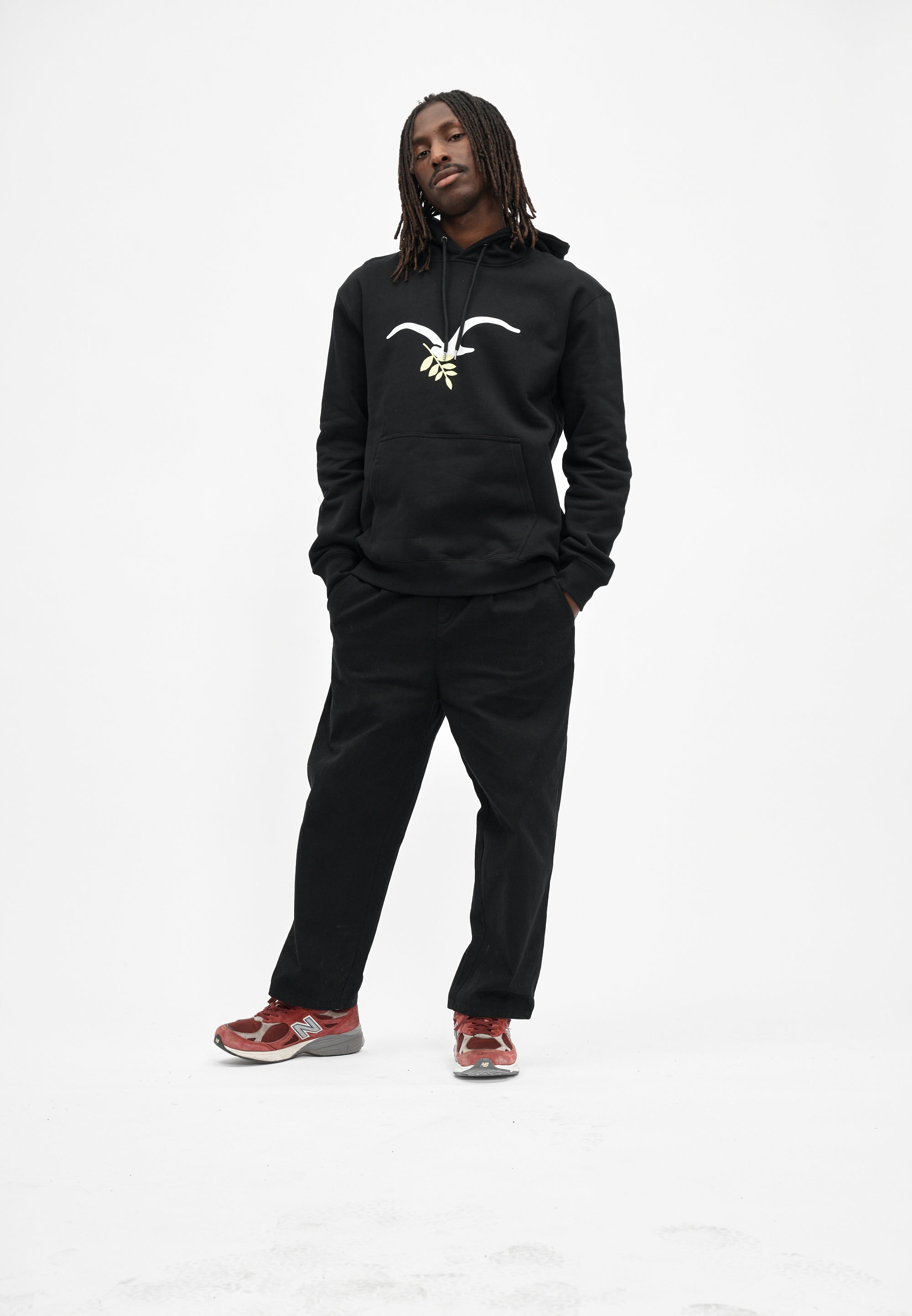 cleptomanicx-peace-hooded-hoodie-bio-baumwolle image 2