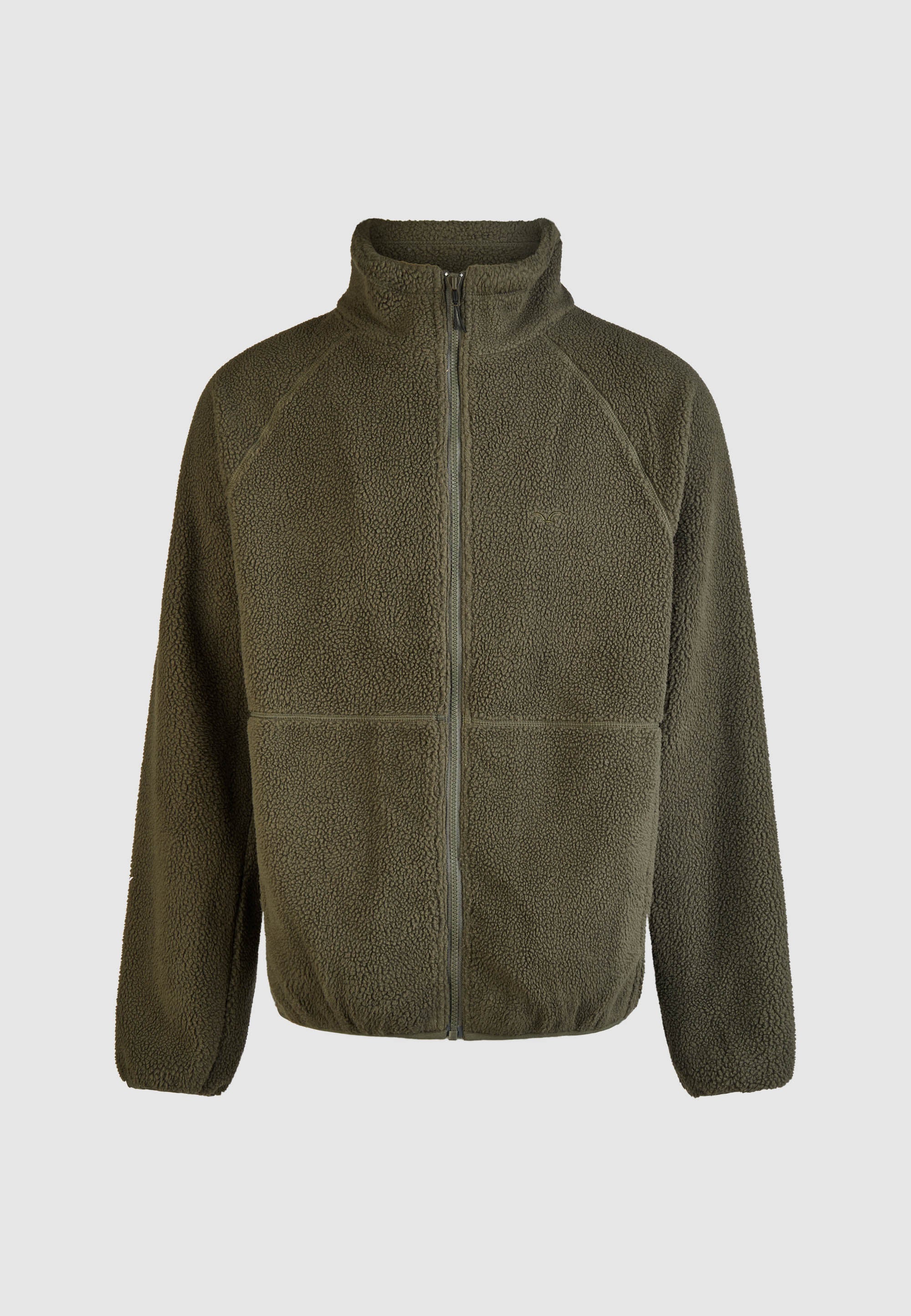 cleptomanicx-flaneur-fleece-jacke-teddy-recycelt image 1