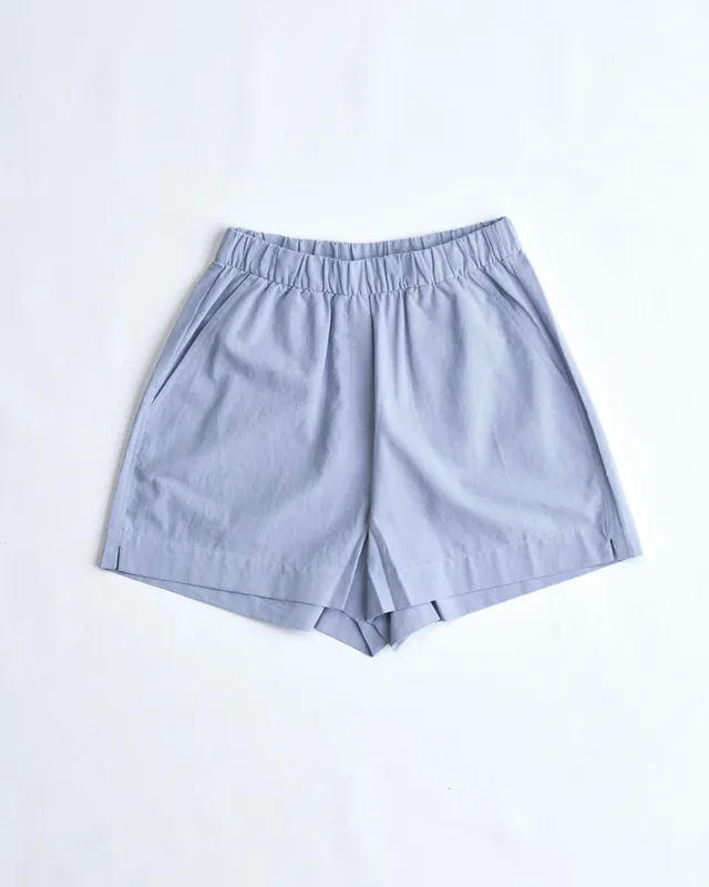 arniko-nuru-shorts-hellblau-baumwolle-damen image 1