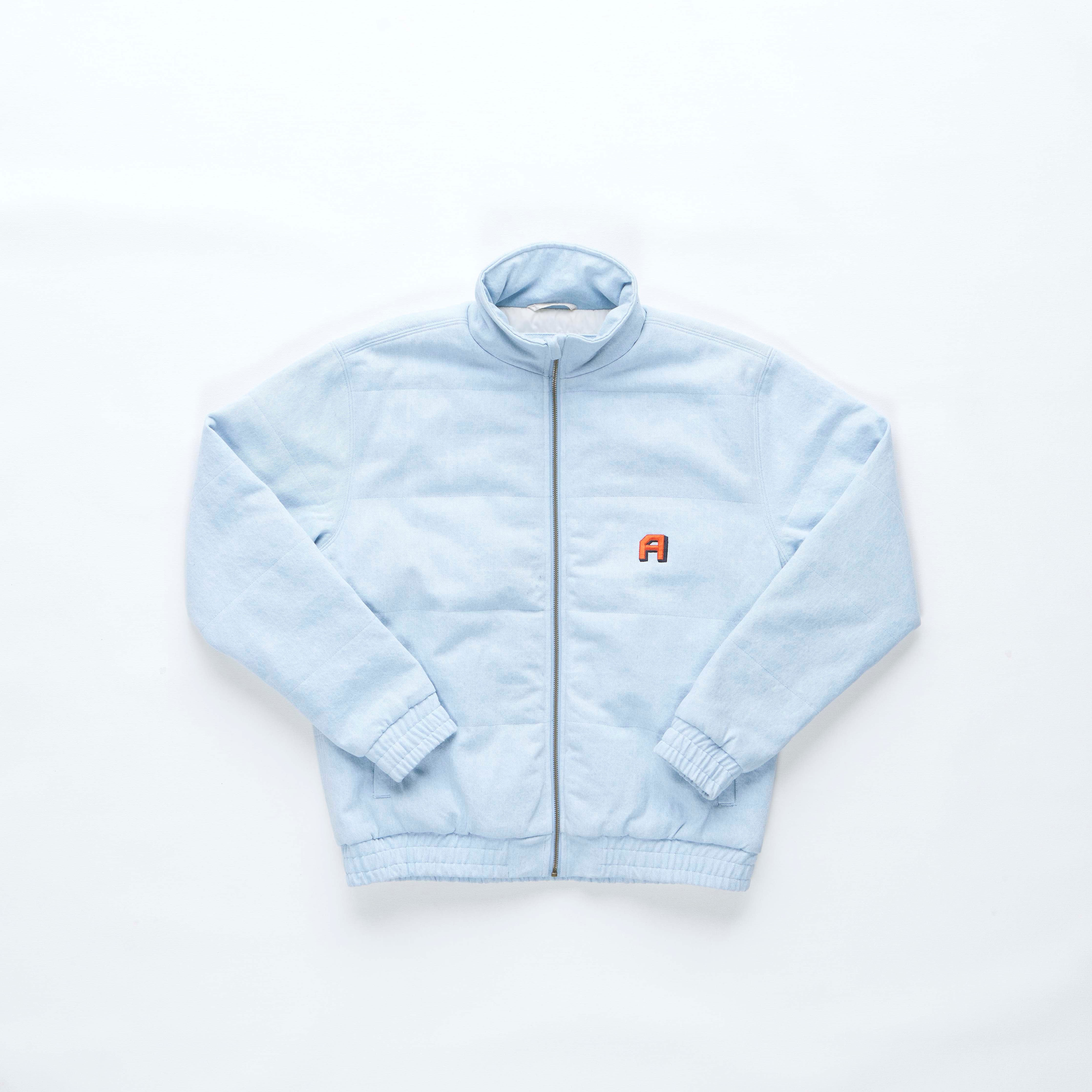 arniko-rubey-rara-light-blue-denim-jacke-hellblau-wattiert image 1