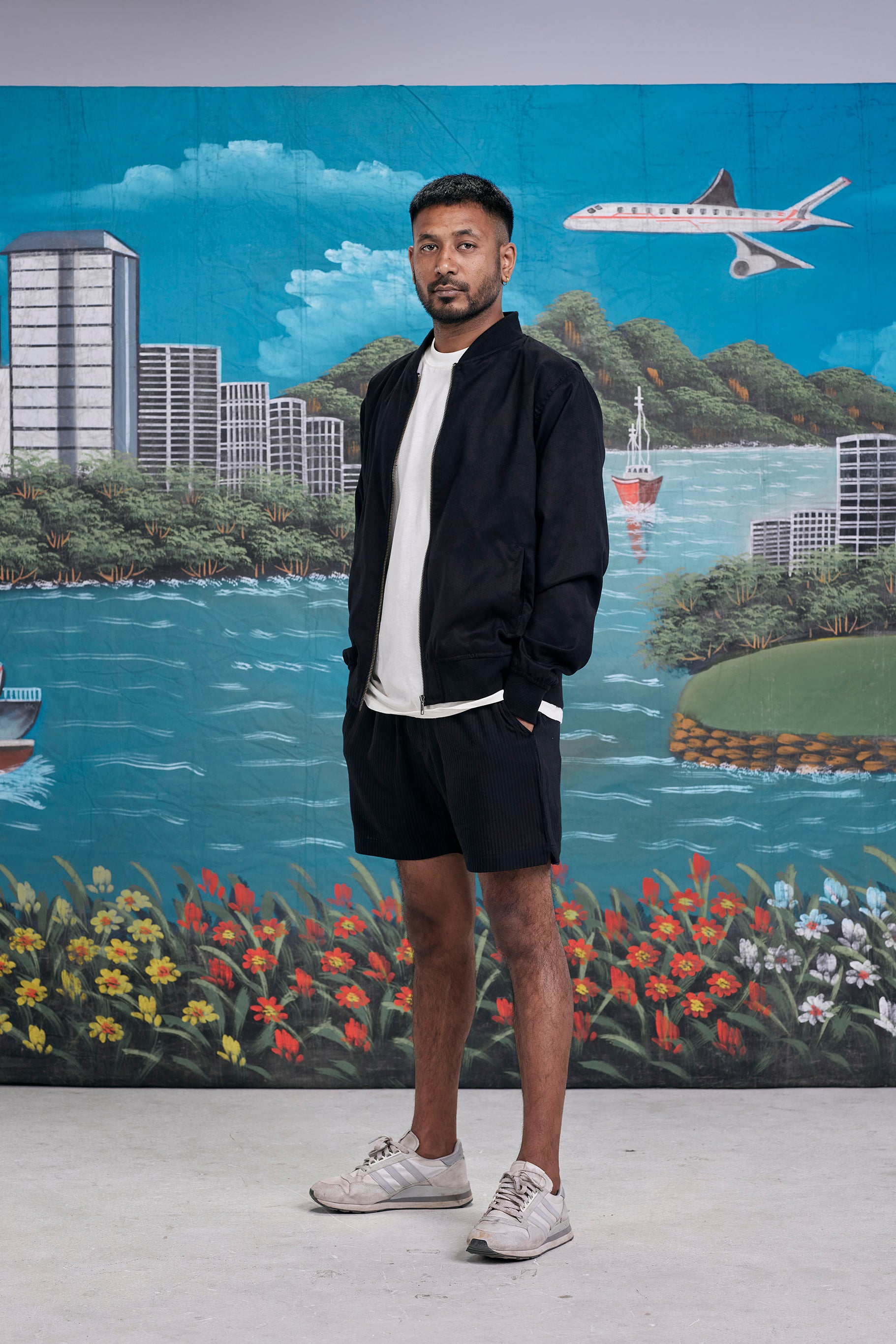 arniko-binam-black-suede-jacke-veganes-wildleder image 3