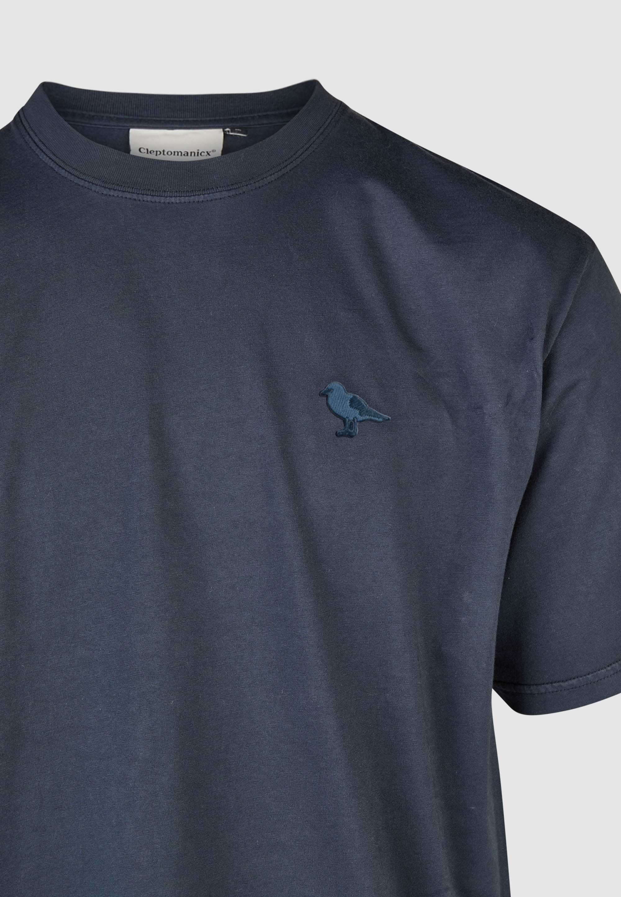 cleptomanicx-patch-gull-classic-tee-t-shirt-mit-patch image 2