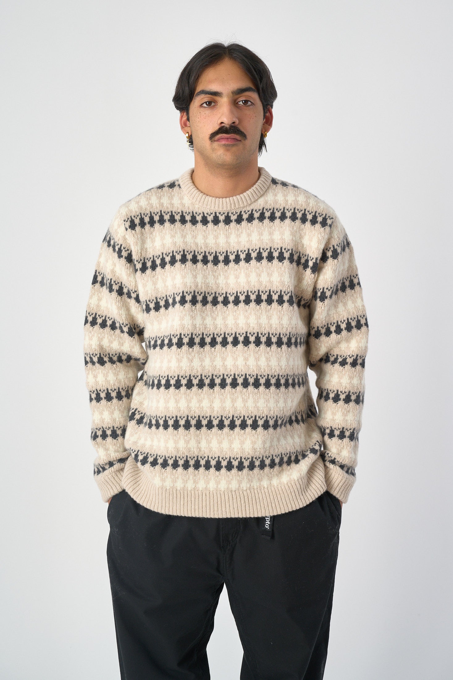 cleptomanicx-trio-knit-strickpullover-wollmix-2 image 3